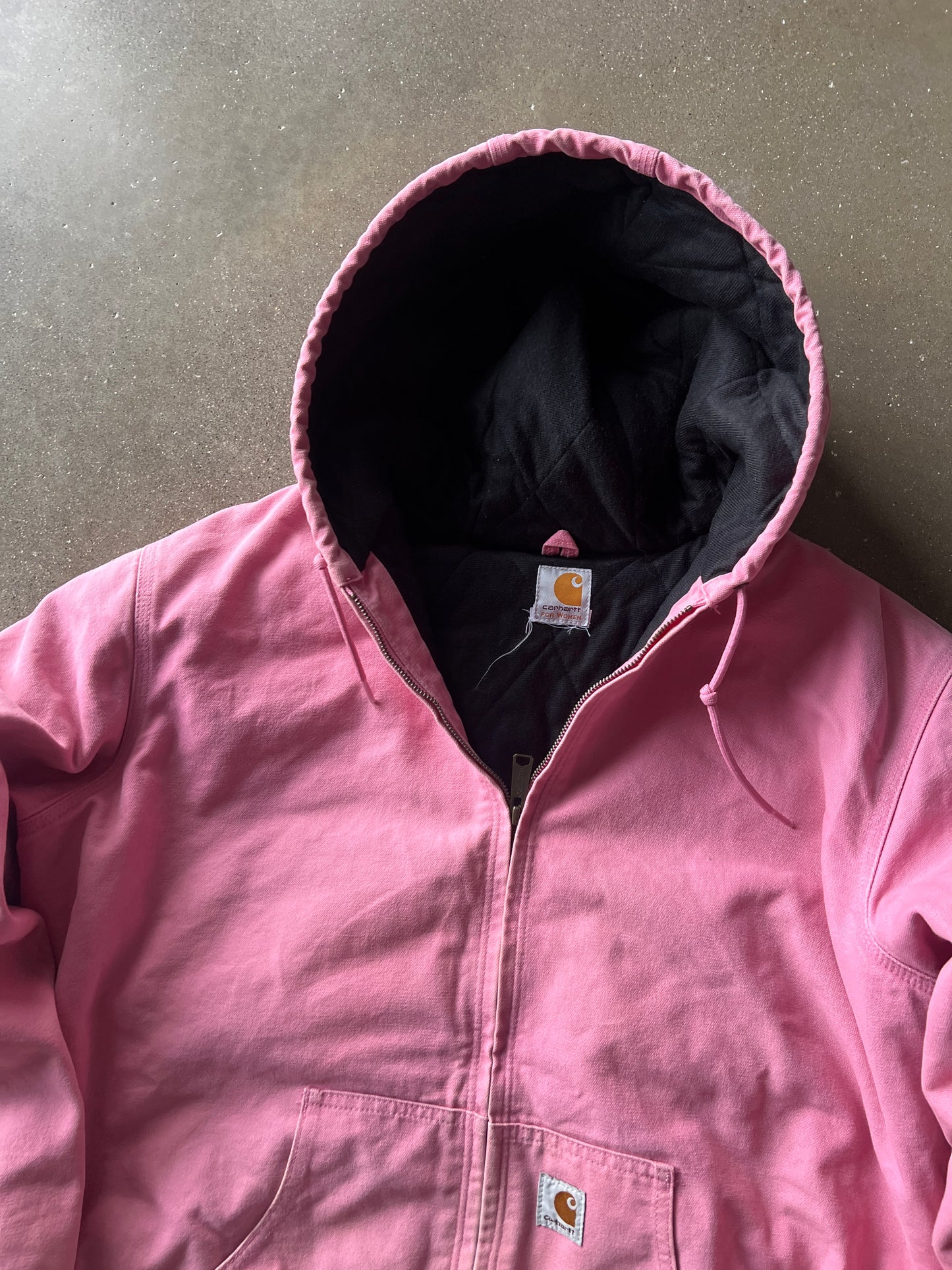 Vintage Bubble Gum Pink Carhartt Jacket - XL