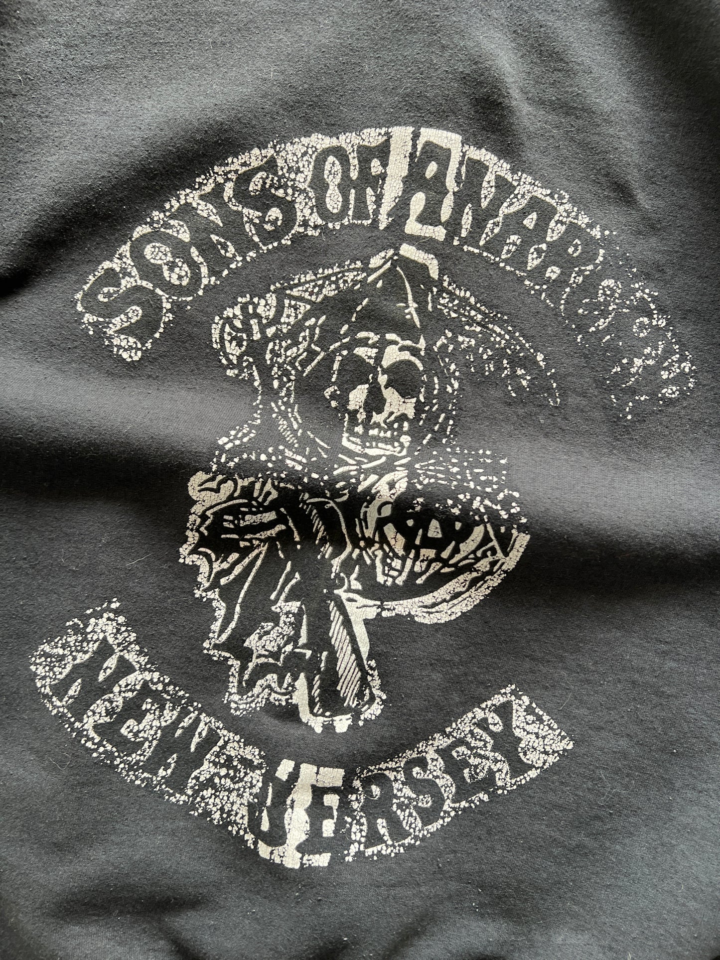 Vintage Black Suns of Anarchy Hoodie - XL