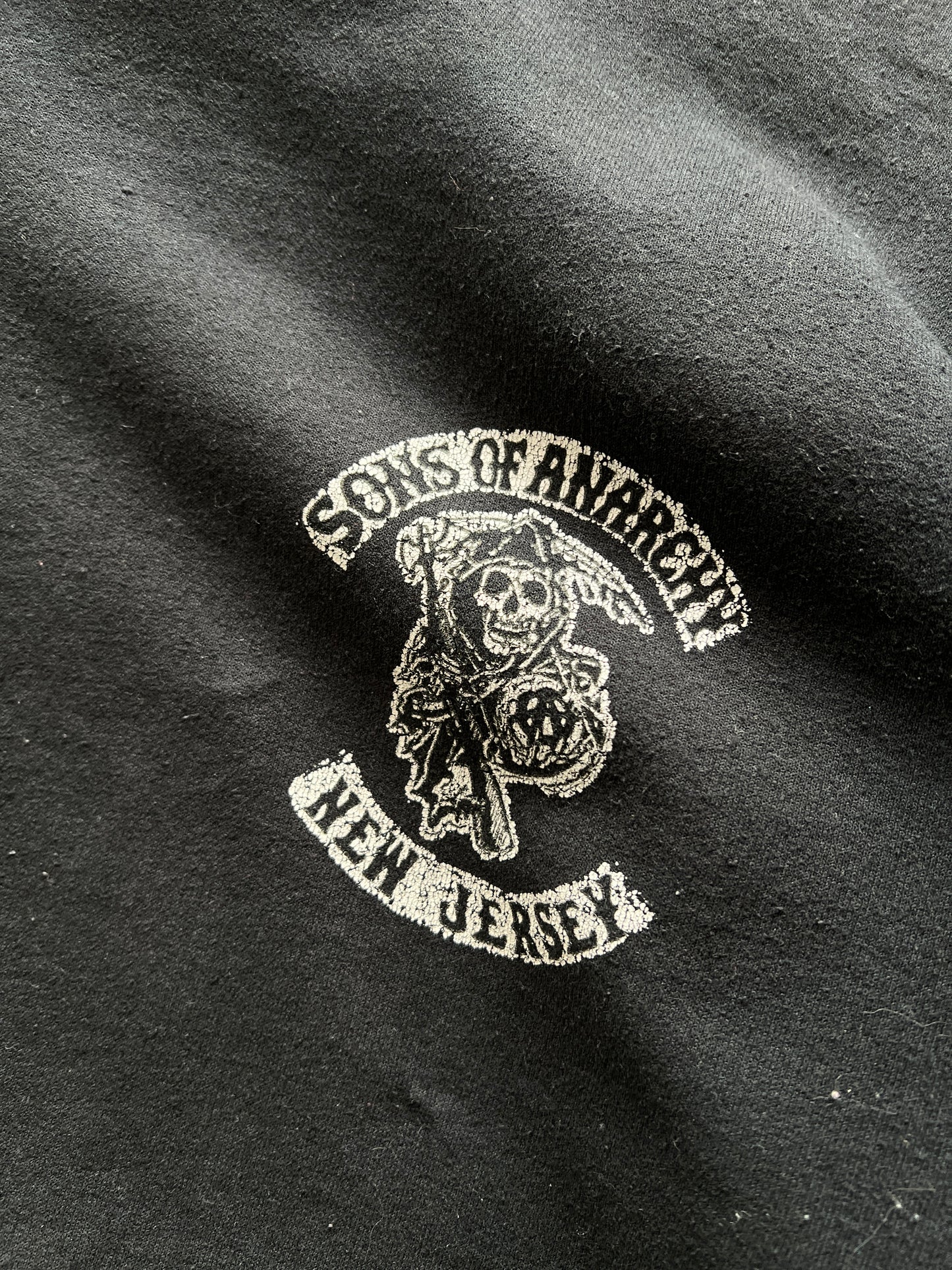 Vintage Black Suns of Anarchy Hoodie - XL