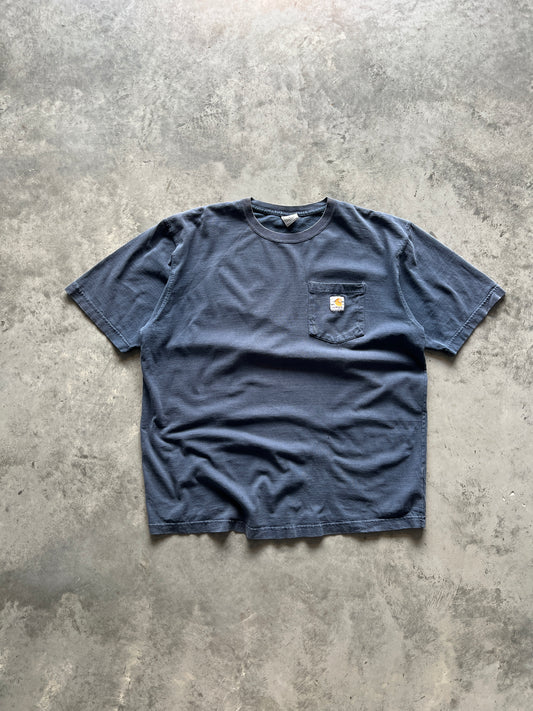 Vintage Blue Carhartt Pocket Shirt - L