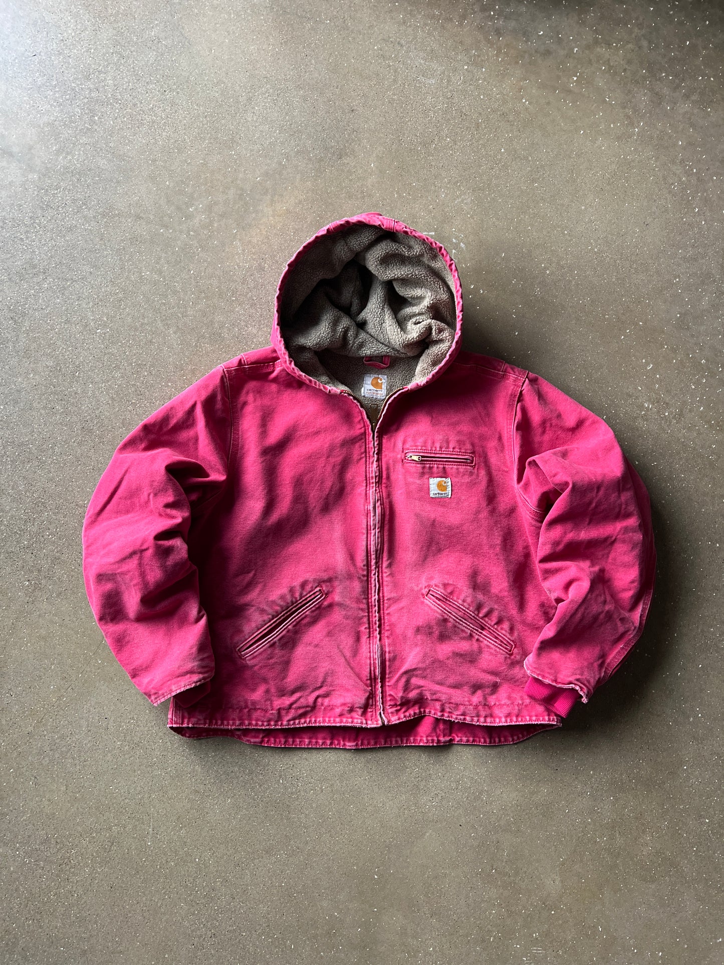 Vintage Hot Pink Carhartt Jacket - L