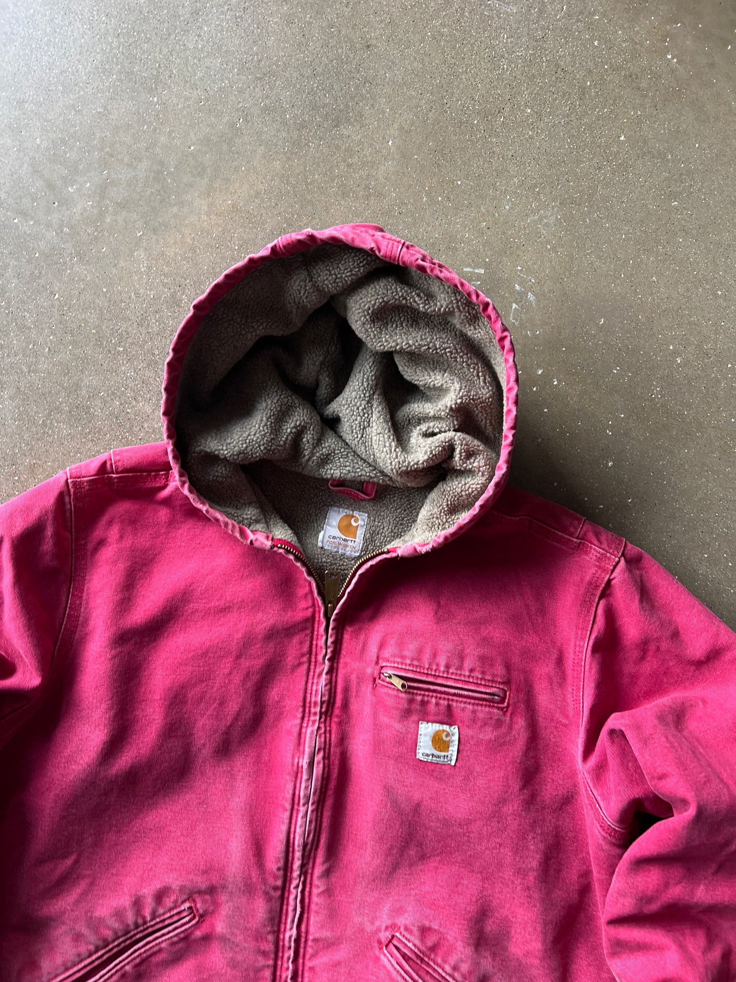 Vintage Hot Pink Carhartt Jacket - L