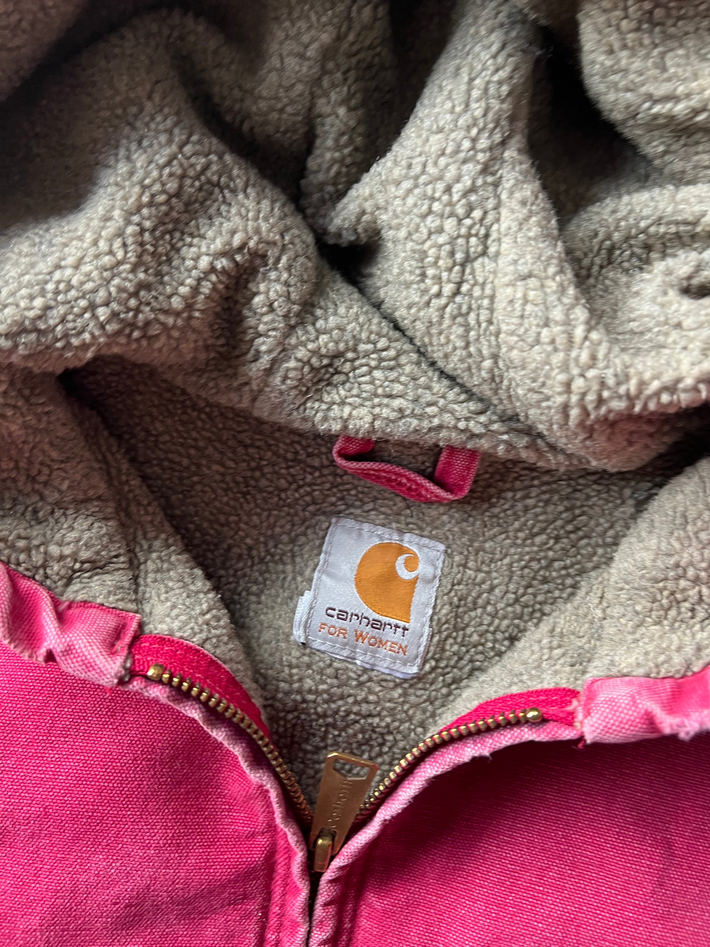Vintage Hot Pink Carhartt Jacket - L