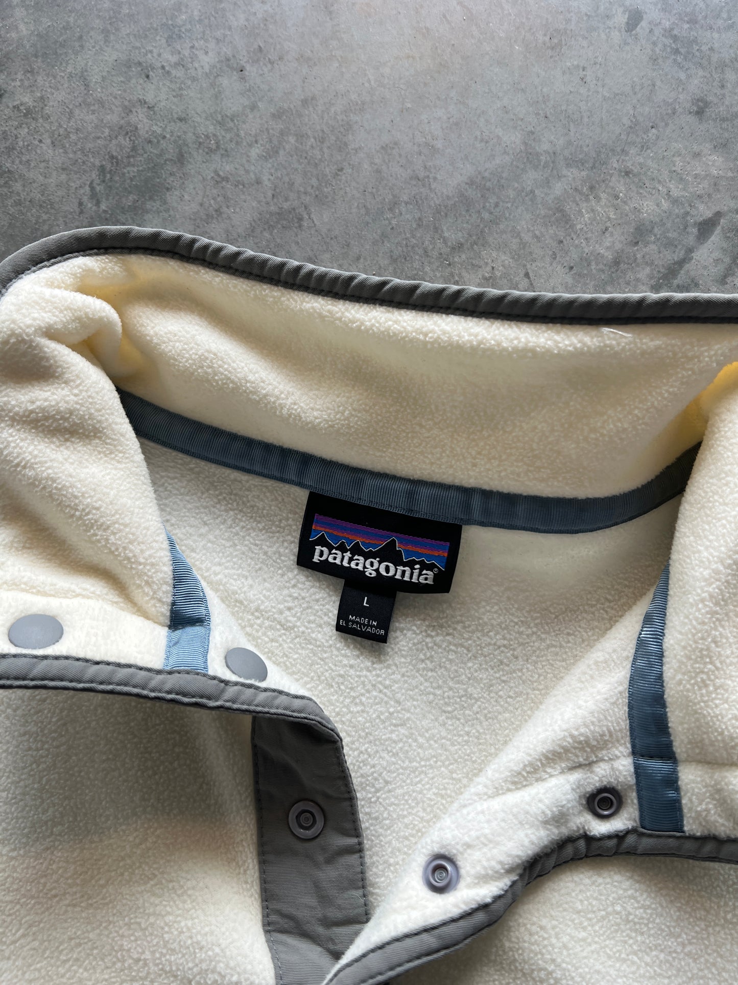 Vintage Two Tone Woman's Patagonia Fleece - S