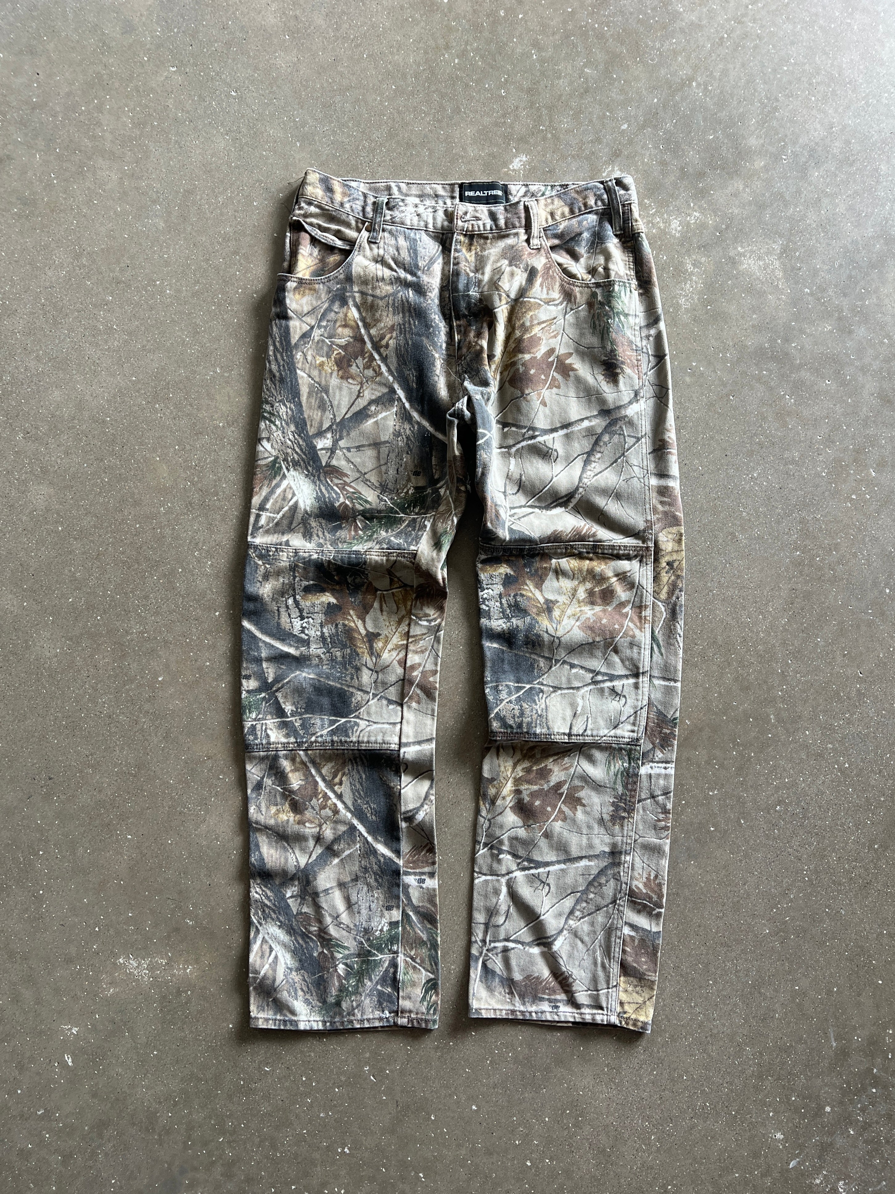 Vintage Faded RealTree Camo Pants - 34x34
