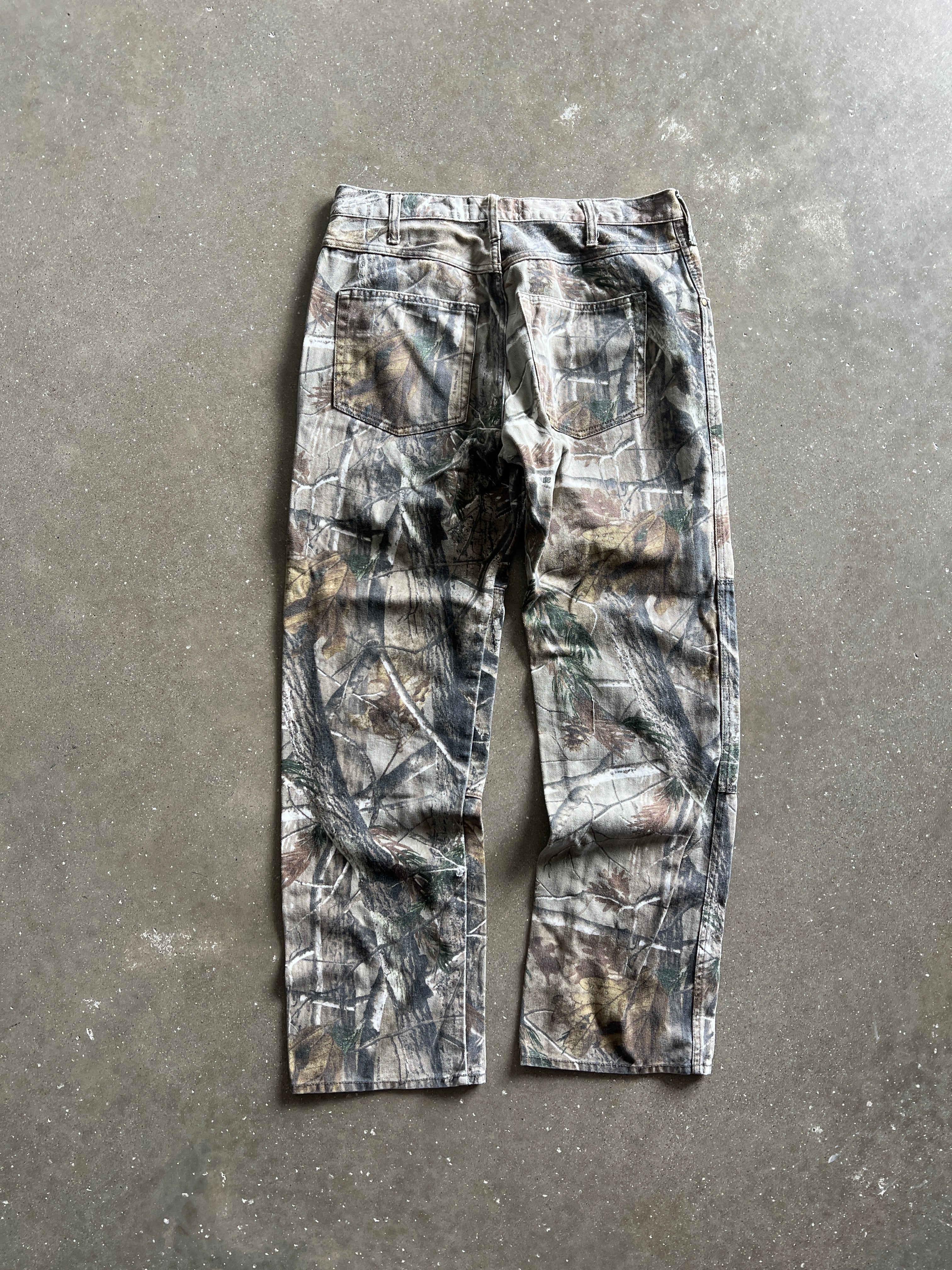 Vintage Faded RealTree Camo Pants - 34x34