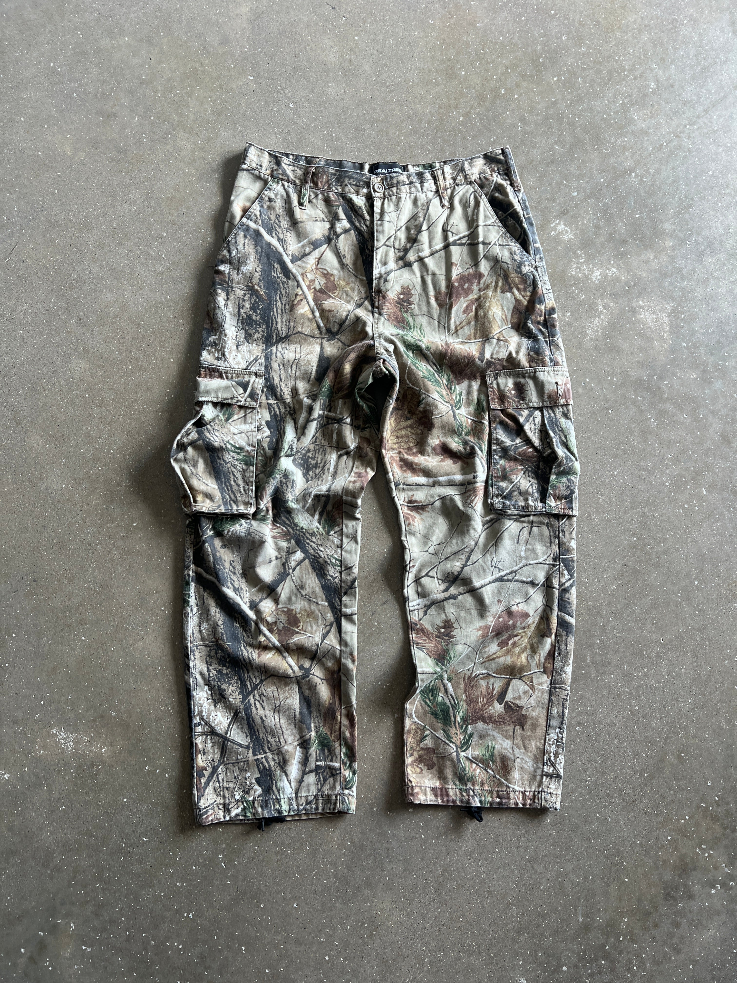 Vintage RealTree Baggy Camo Pants - 36