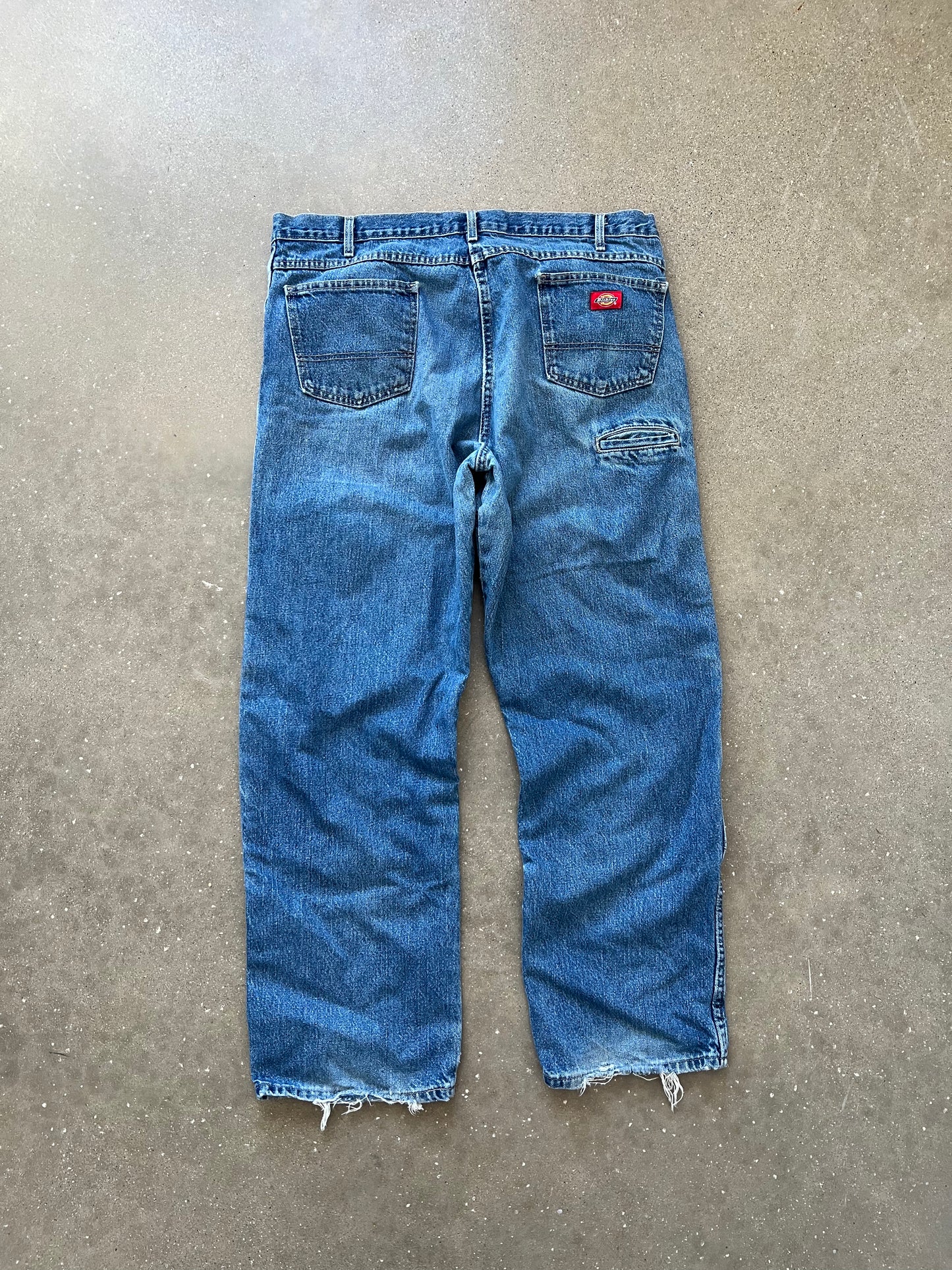Vintage Denim Blue Dickie Pants - 40x32