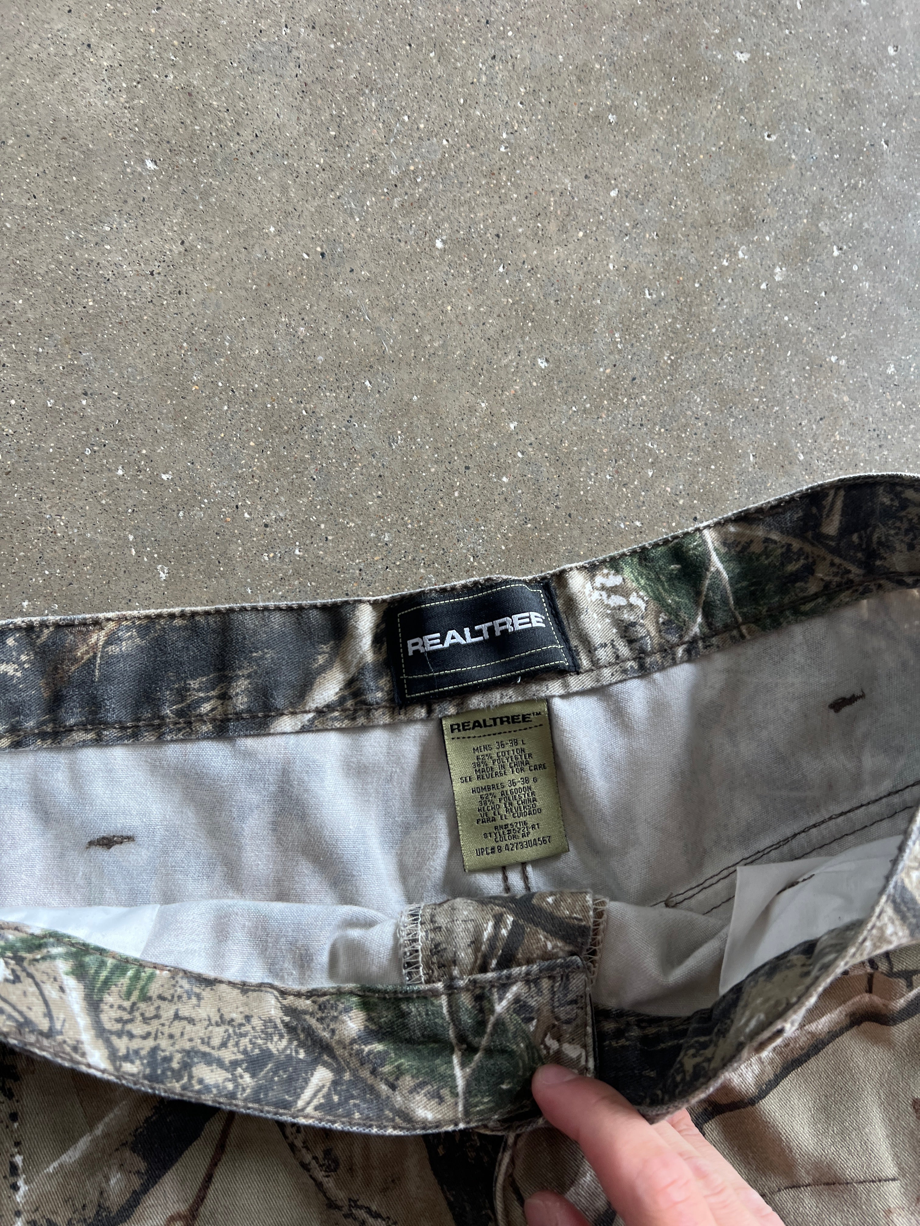 Vintage RealTree Baggy Camo Pants - 36