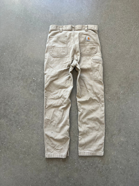 Vintage Tan Carhartt Carpenter Pants - 36x32