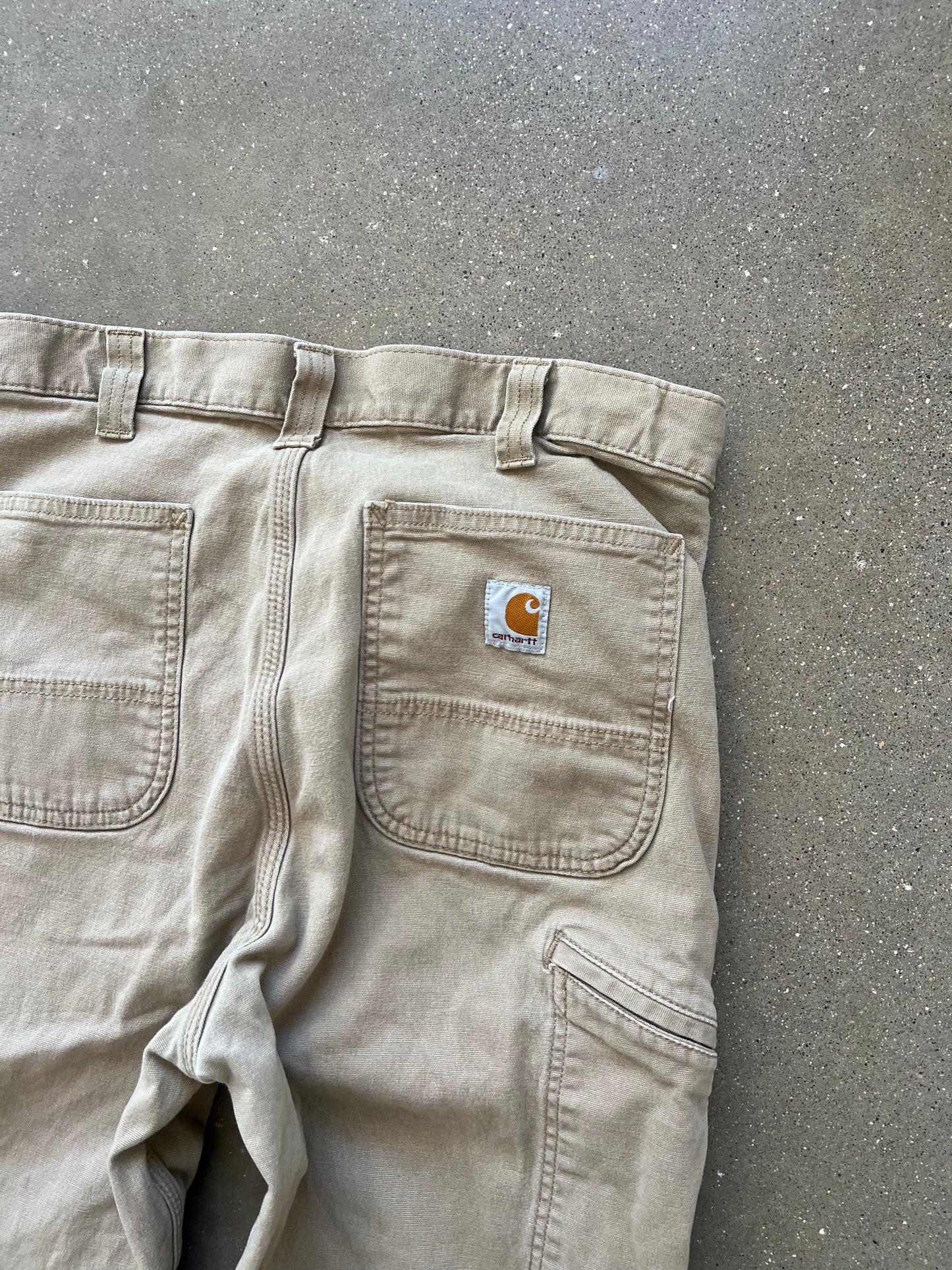 Vintage Tan Carhartt Carpenter Pants - 36x32