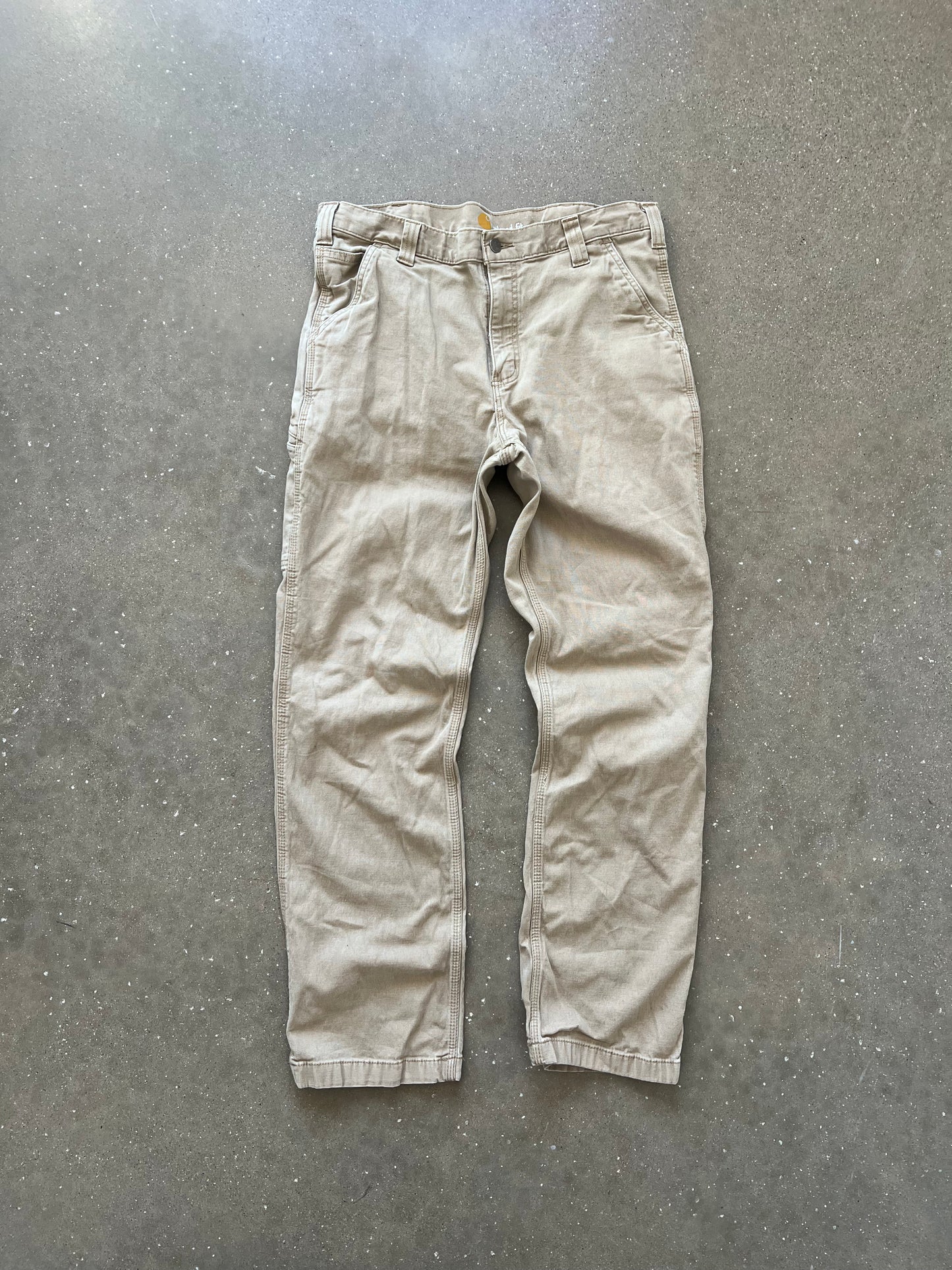 Vintage Tan Carhartt Carpenter Pants - 36x32