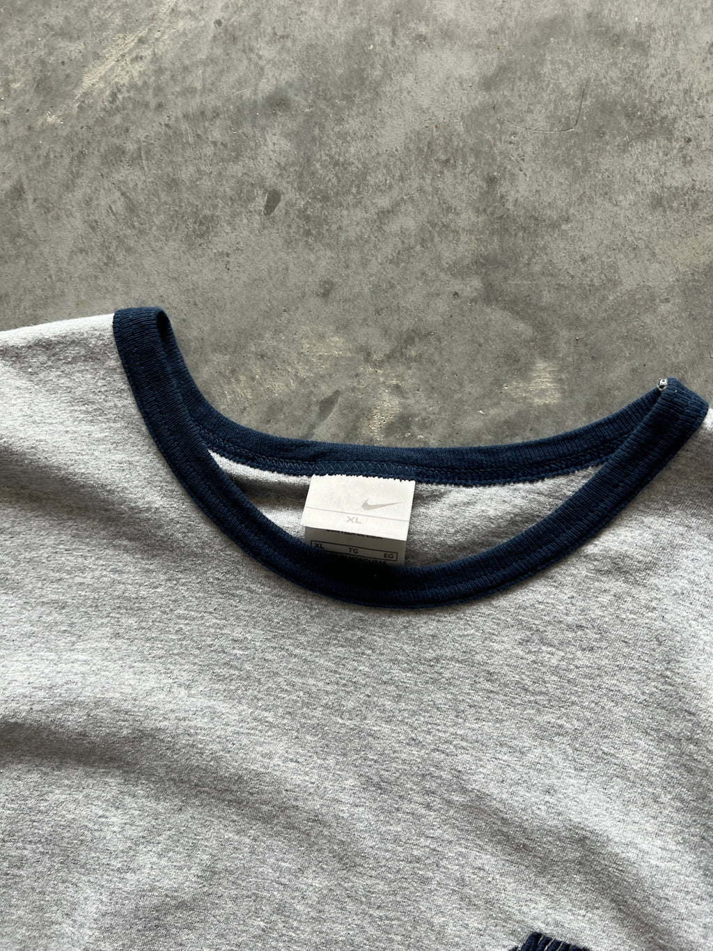 Vintage Heather Grey Nike Shirt - XL