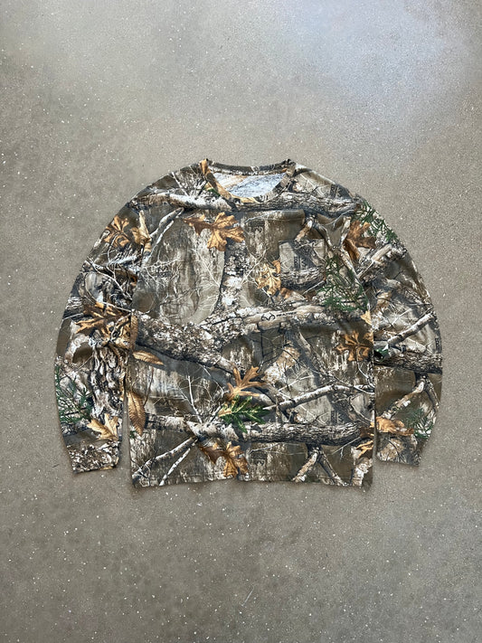 Vintage RealTree Camo Longsleeve Shirt - XL