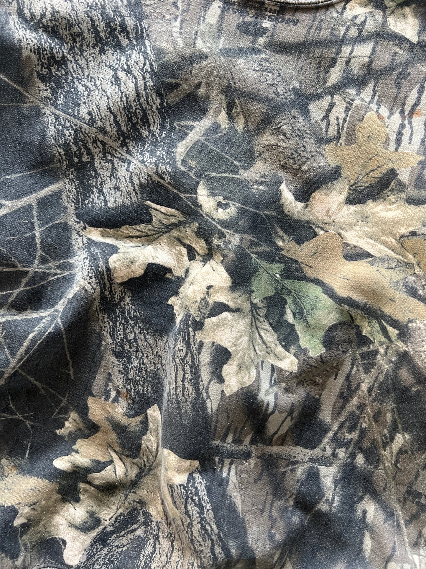 Vintage Dusty RealTree Camo Crew - M