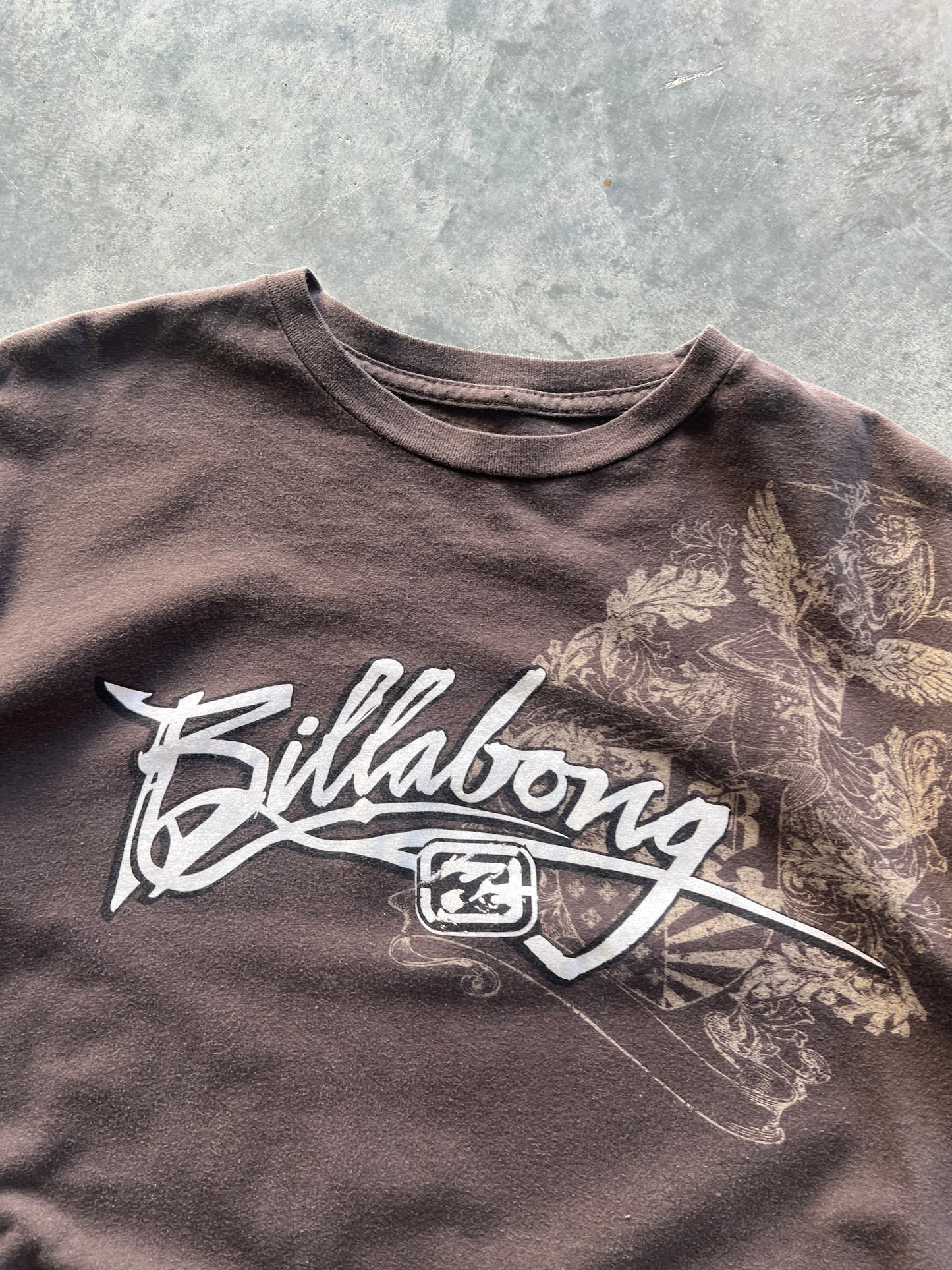 Vintage Chestnut Brown Billabong Shirt - M