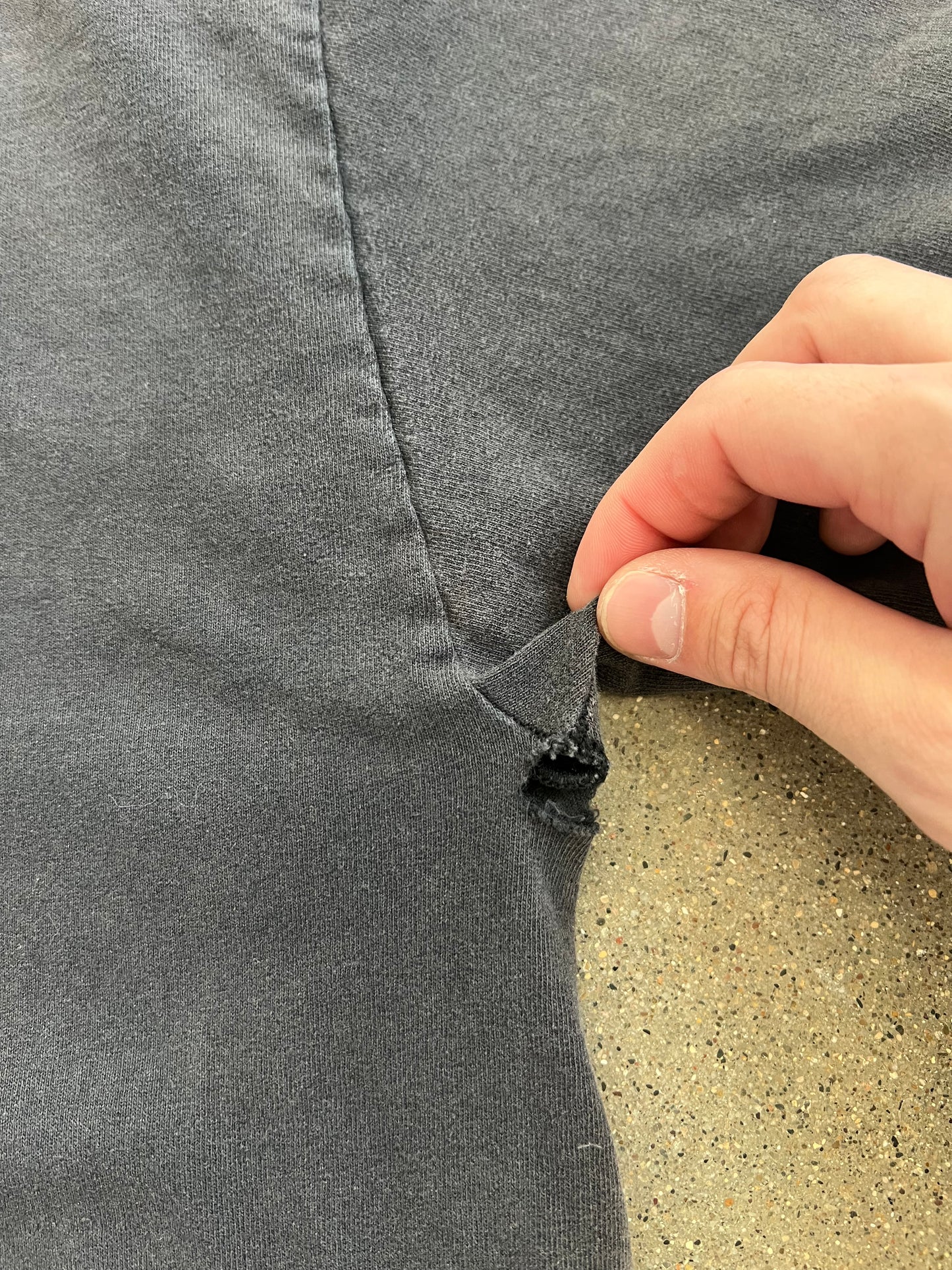 Vintage Faded Black West Coast Choppers Shirt - L