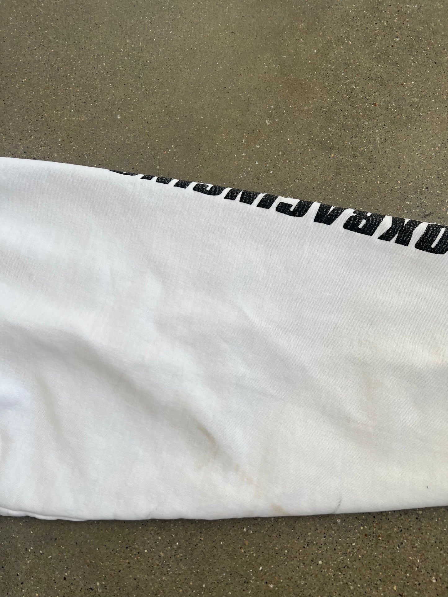 Vintage White Fox Racing Hoodie - M