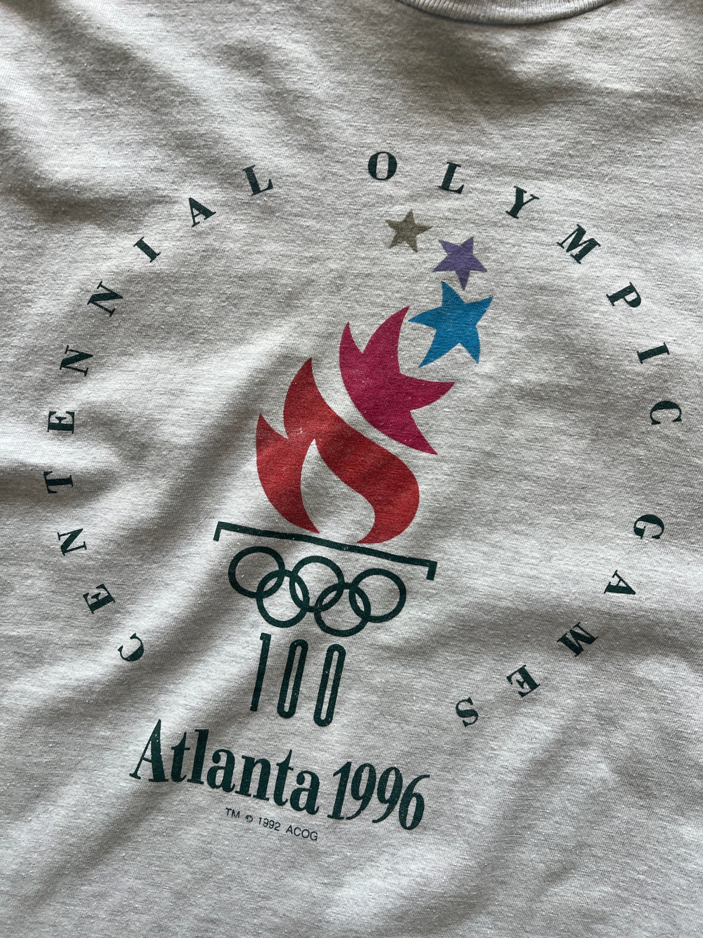 Vintage 90s Atlanta Olympics Shirt - M