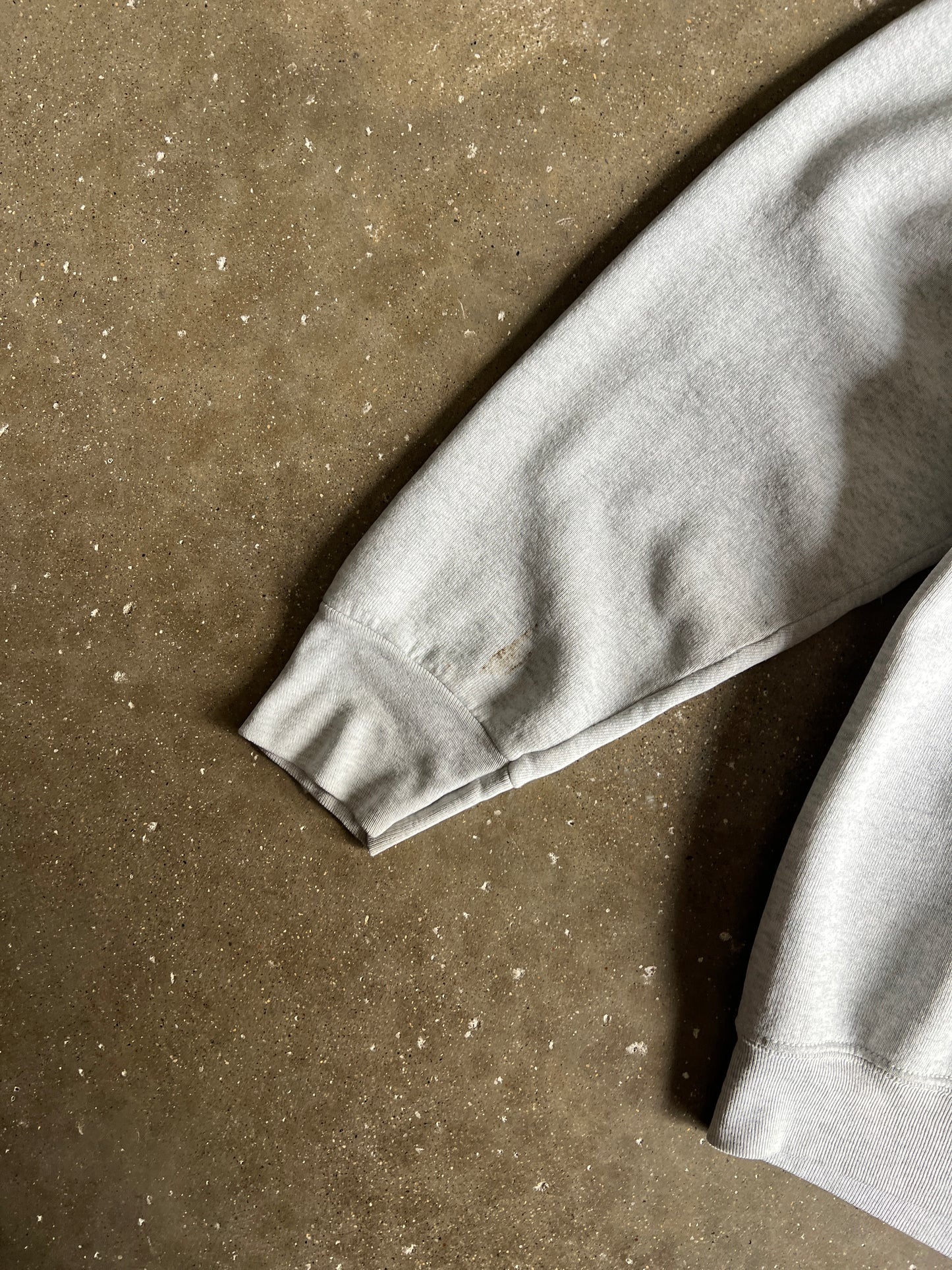 Vintage White NYC Spellout Hoodie - XL