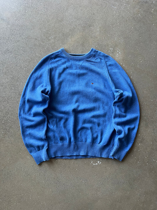 Vintage Sky Blue Tommy Hilfiger Crewneck - L
