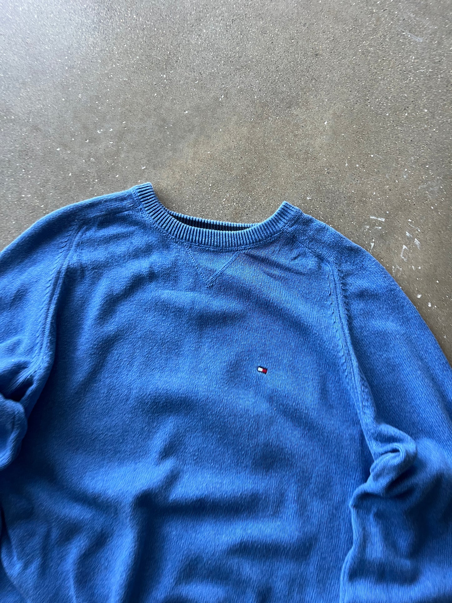 Vintage Sky Blue Tommy Hilfiger Crewneck - L