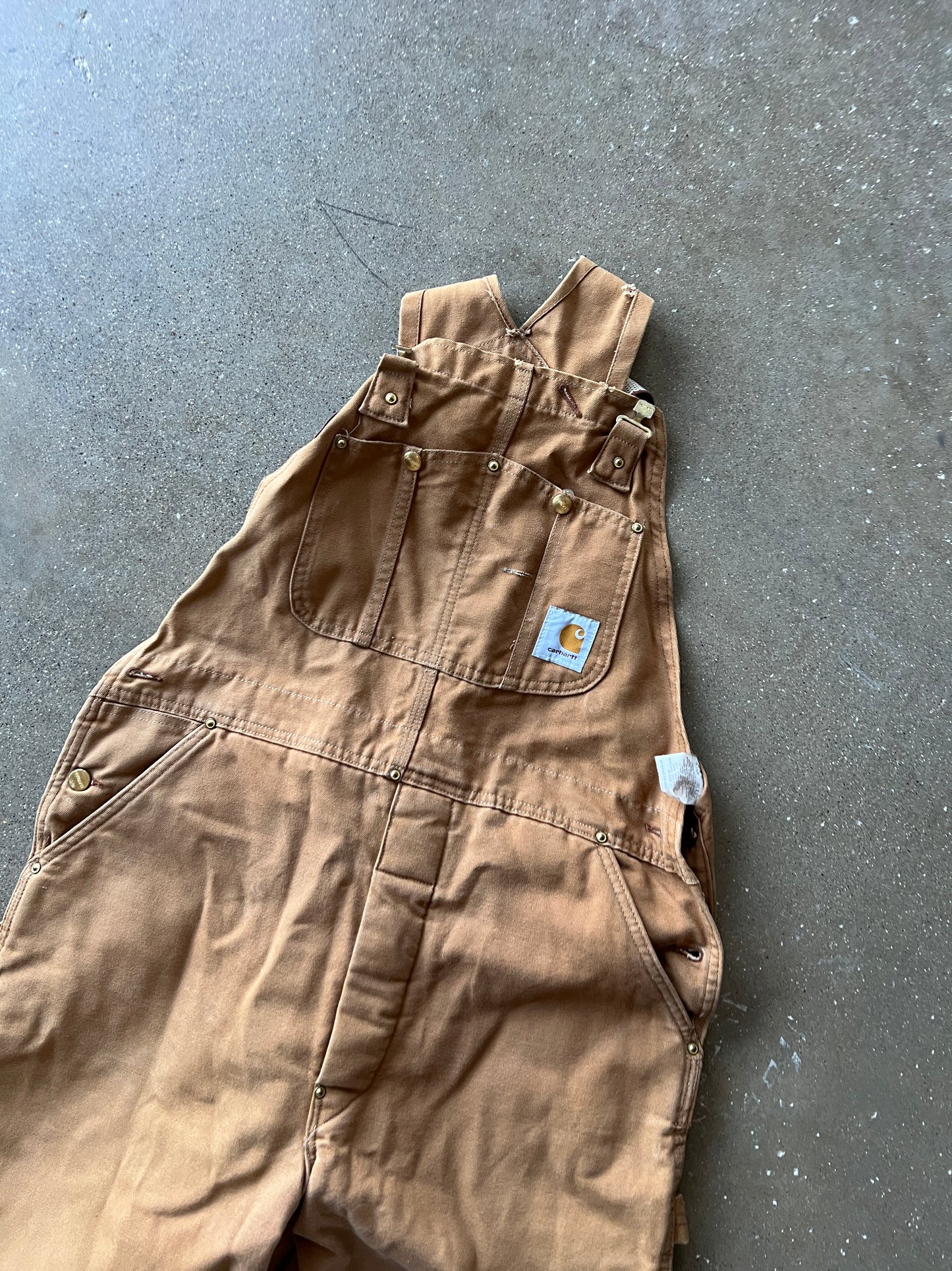 Vintage Tan Carhartt Coveralls - 38