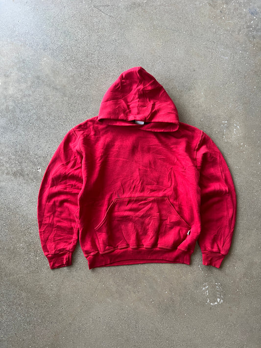 Vintage Cherry Red Russell Athletic Hoodie - S