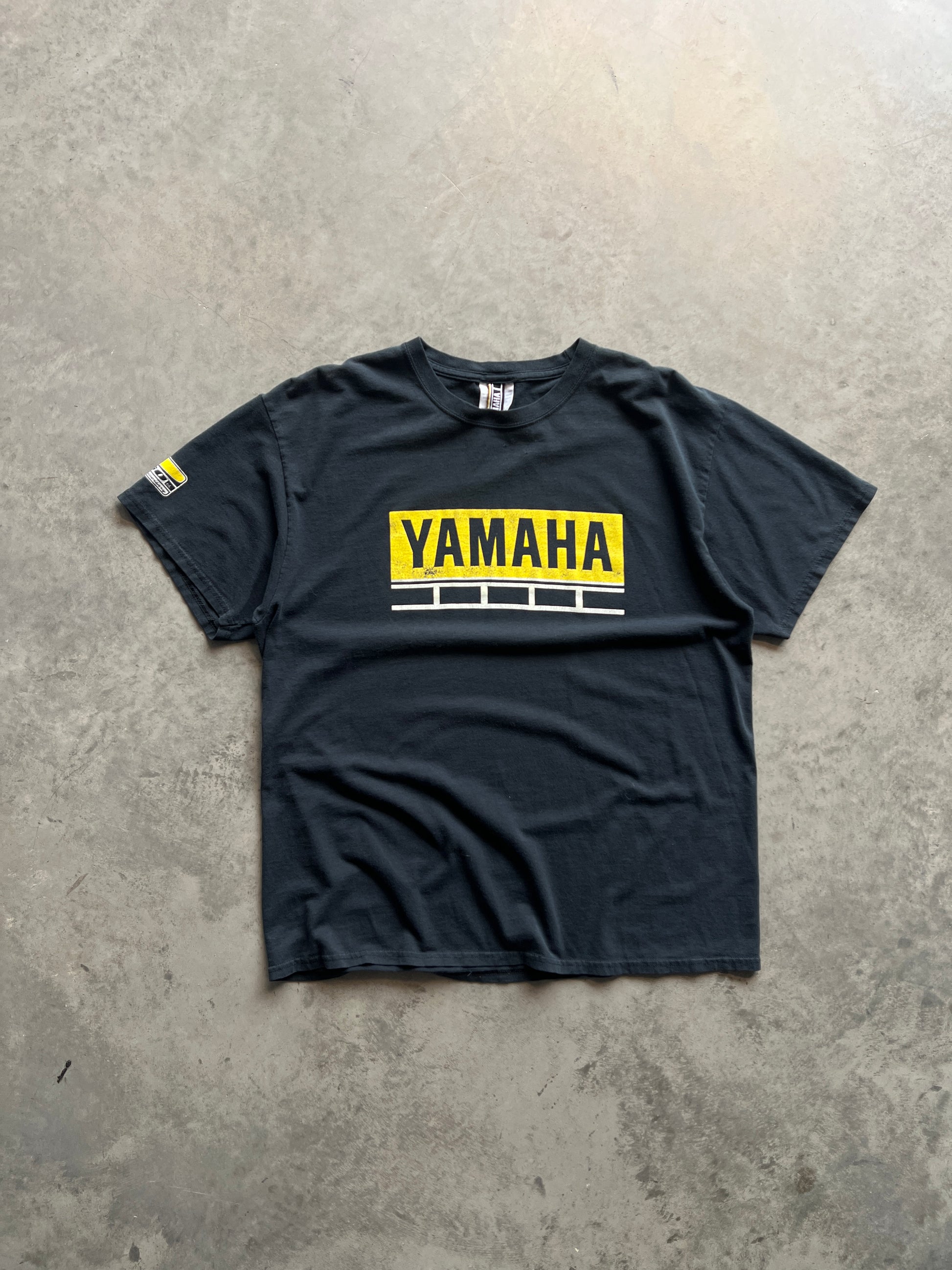 Vintage Black Yamaha Racing Shirt - L
