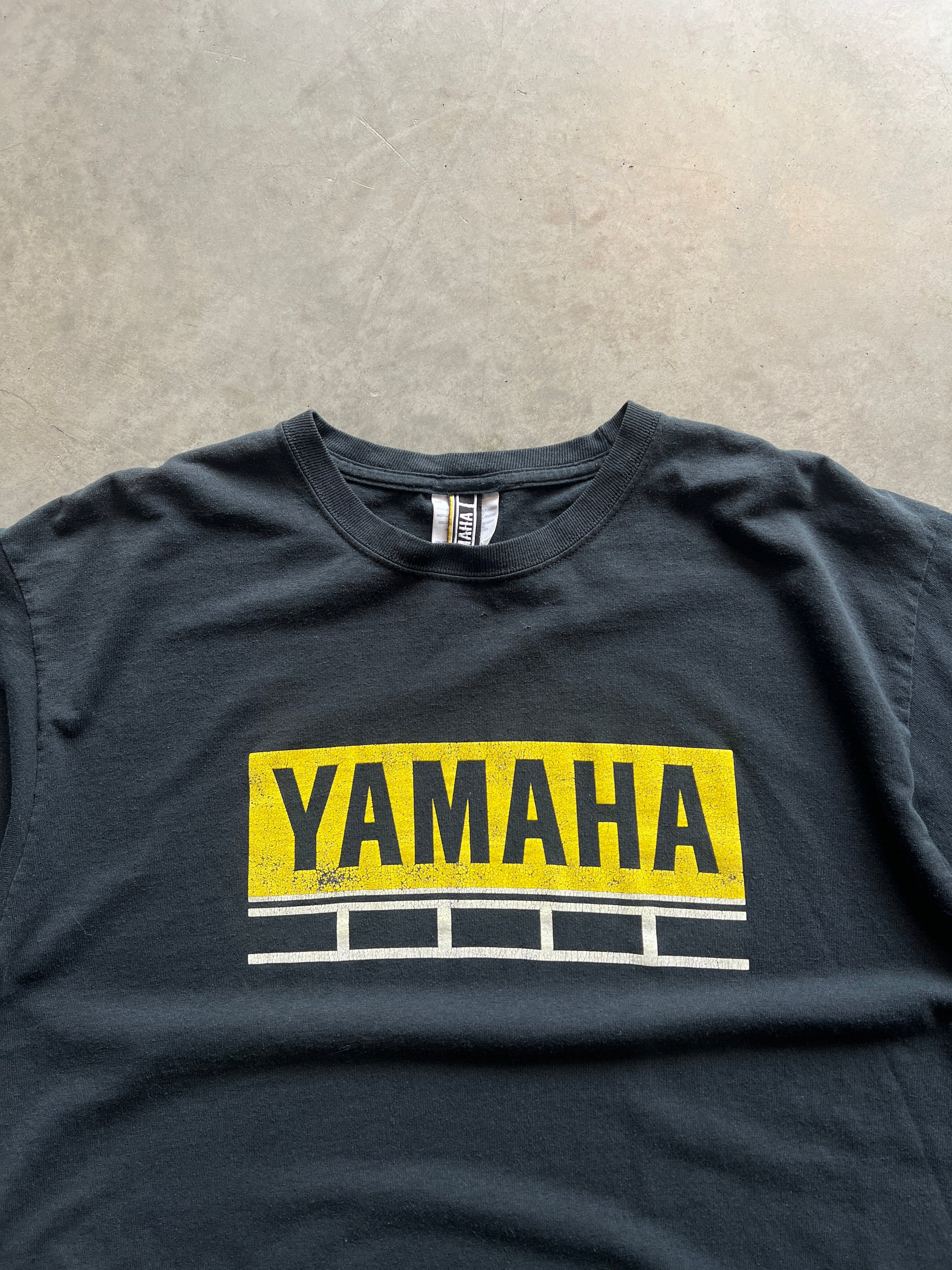 Vintage Black Yamaha Racing Shirt - L