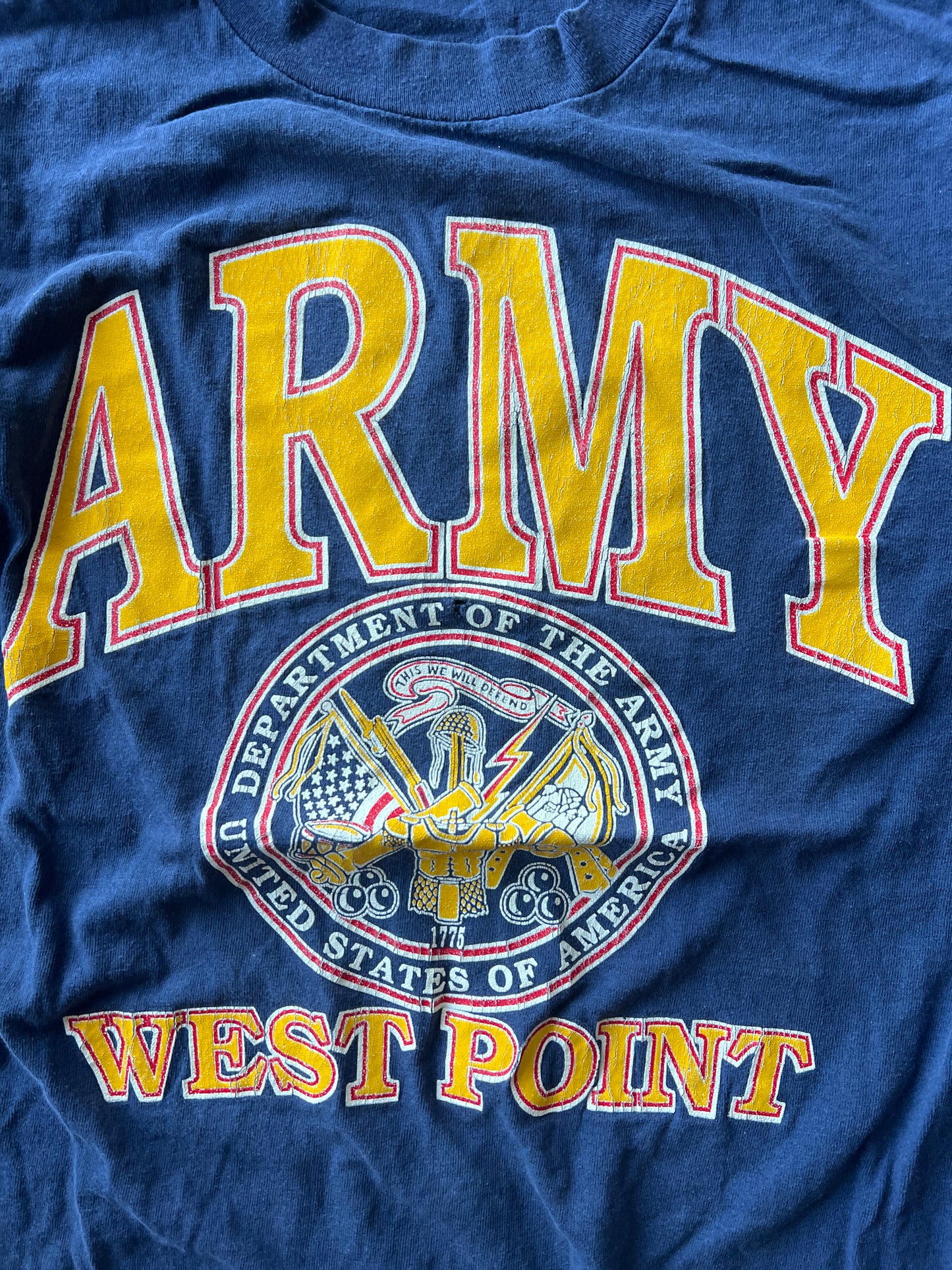 Vintage Navy Blue US Army Shirt - L