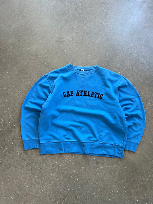 Vintage Sky Blue Gap Crew - L