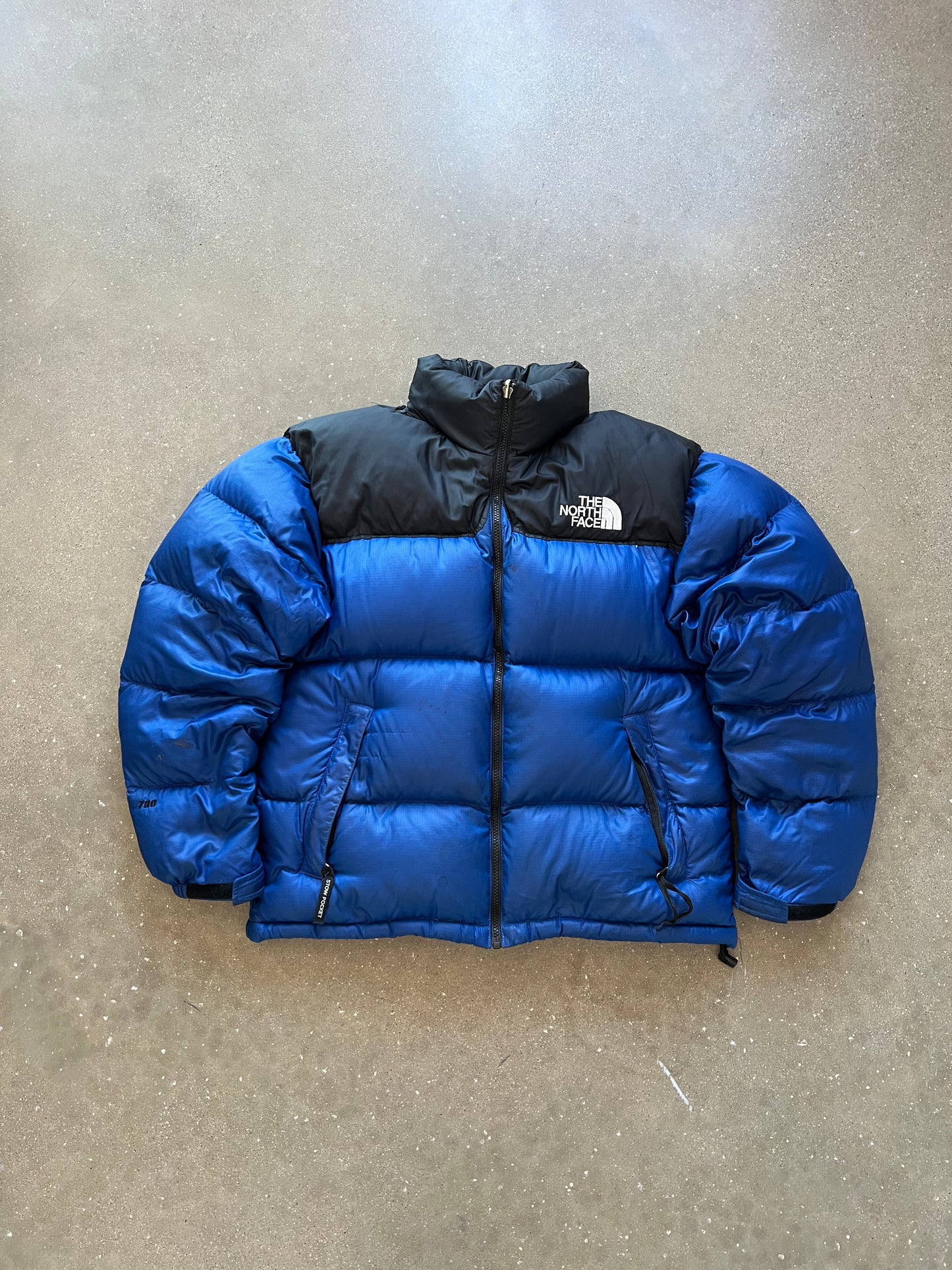 Vintage Blue North Face 700 Puffer - M