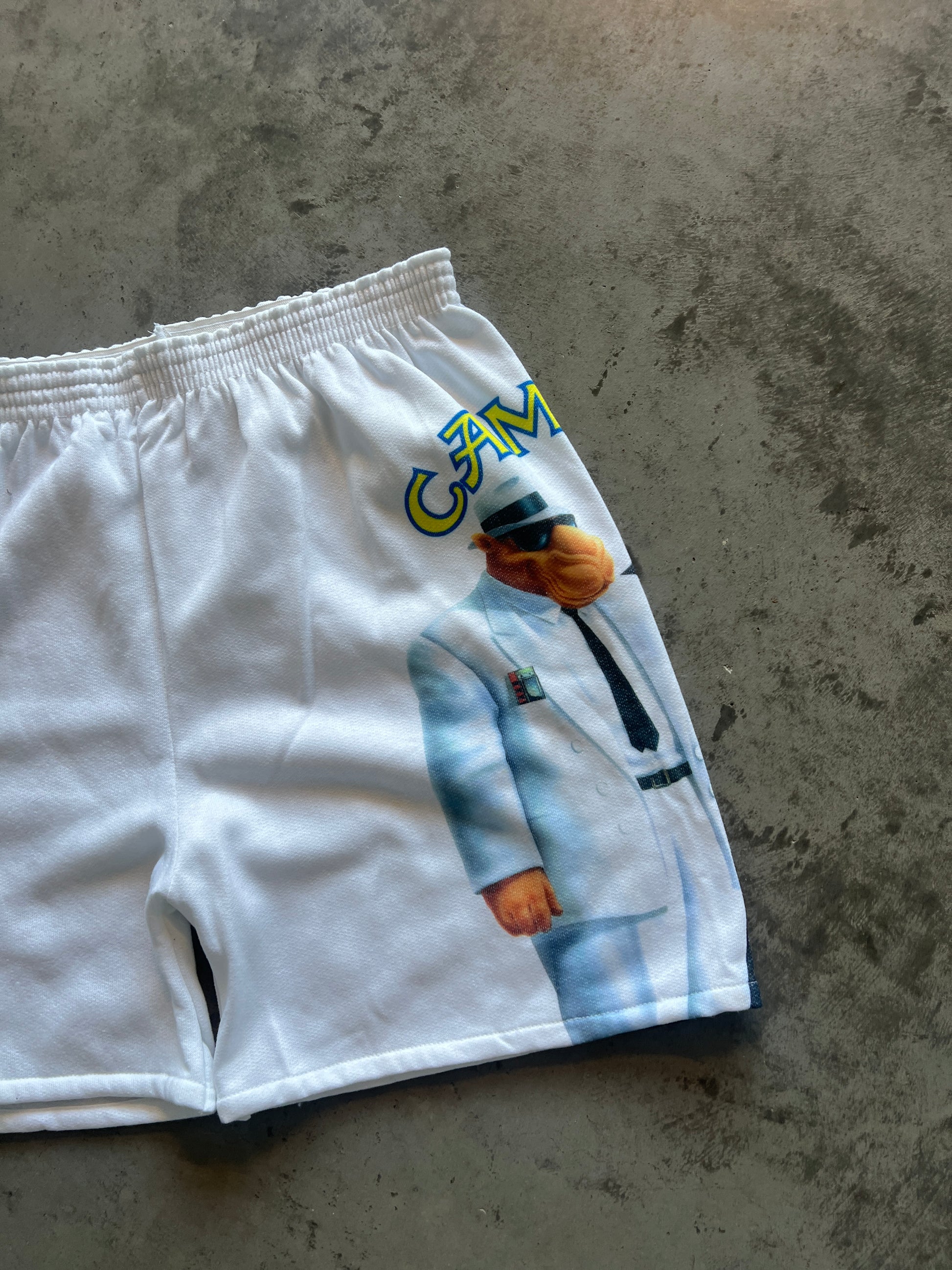 Vintage Camel Cigarettes Gangster Shorts - L