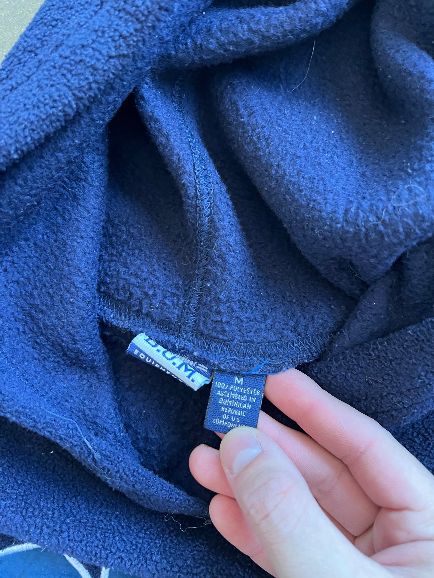 Vintage Blue Bum Equipment Hoodie - M