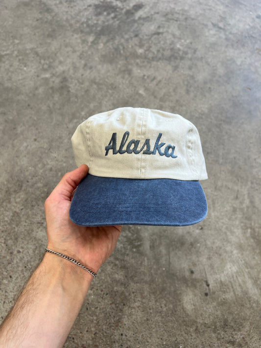 Vintage Alaska Strapback Hat