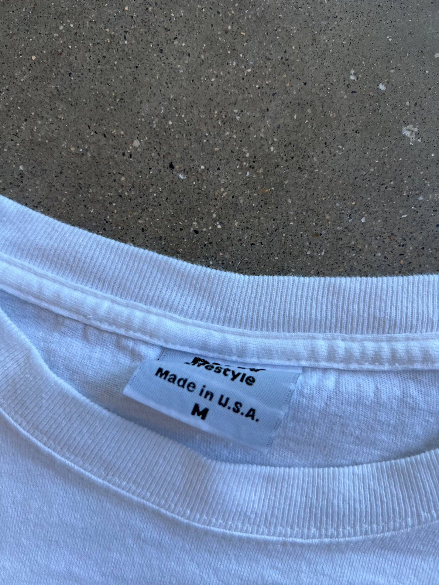 Vintage White BMW Logo Shirt - M