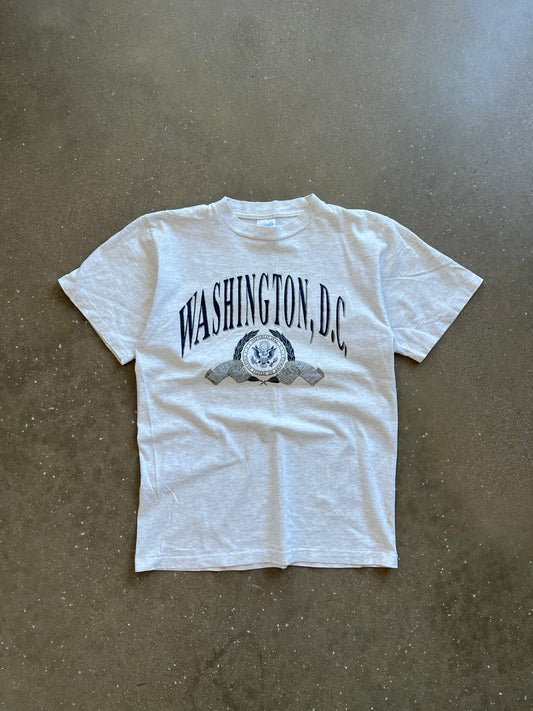 Vintage White Washington DC Shirt - M