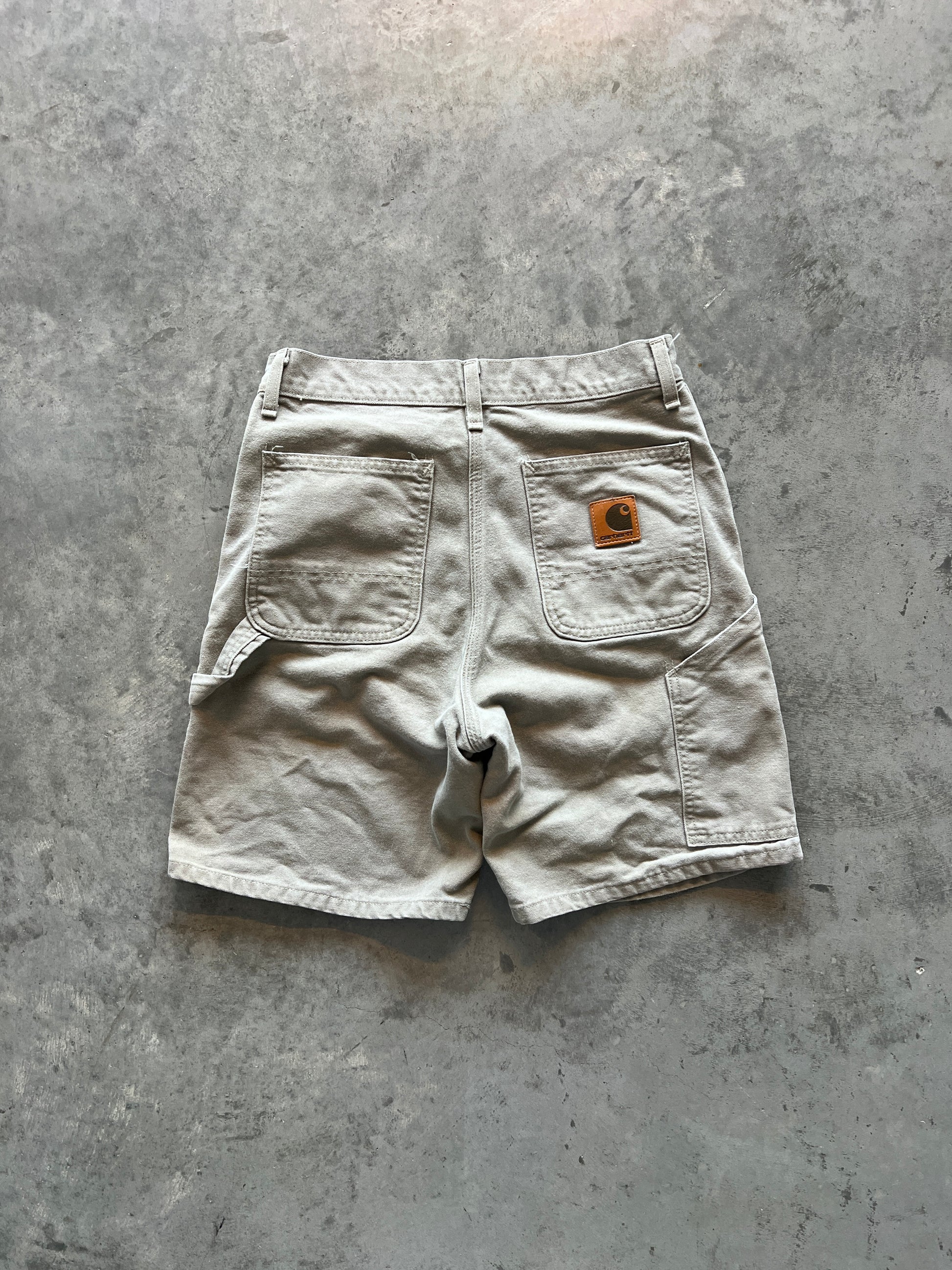 Vintage Tan Carhartt Carpenter Shorts - 28/30
