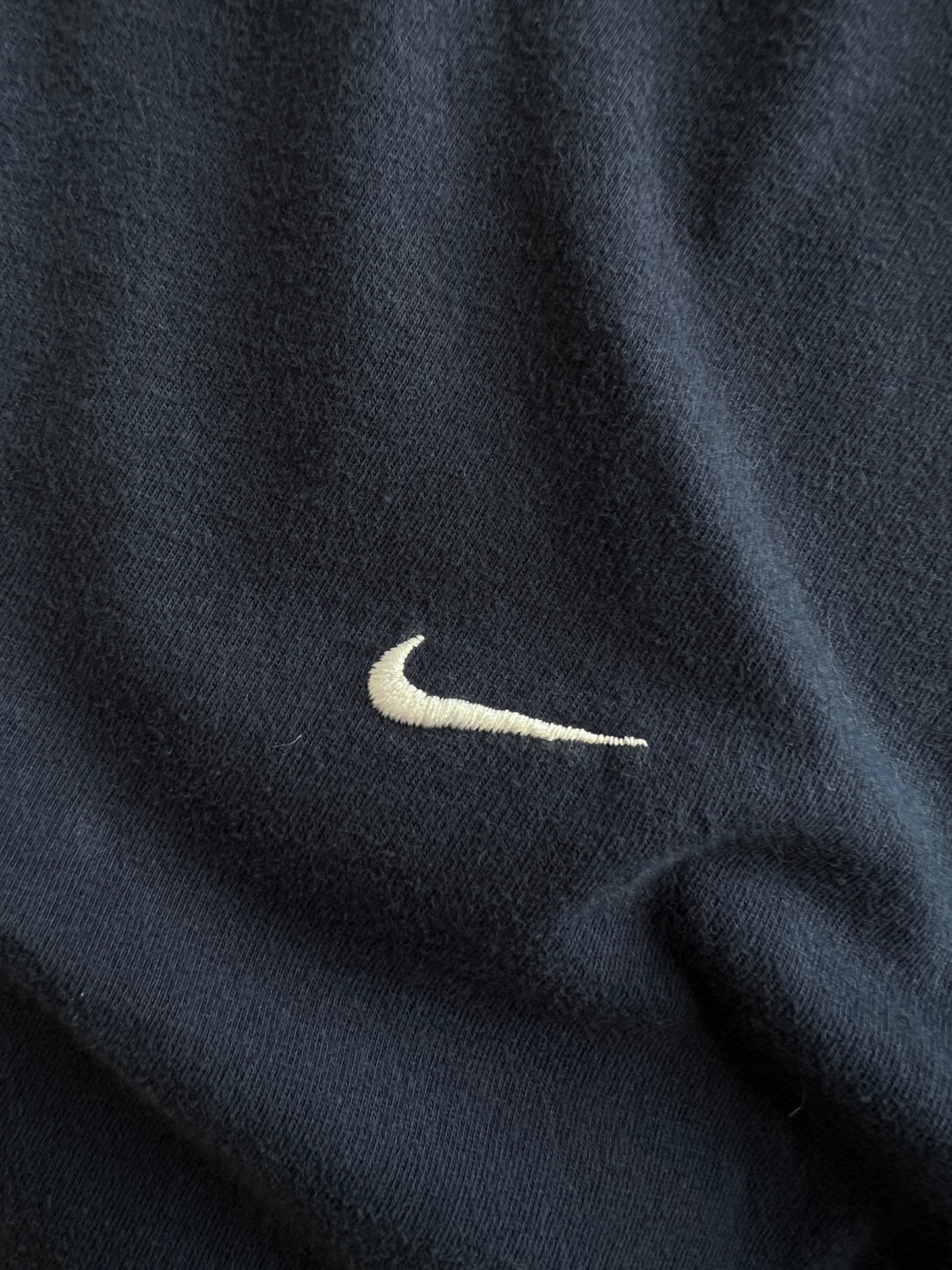 Vintage Blue Nike Swoosh Shirt - XXL