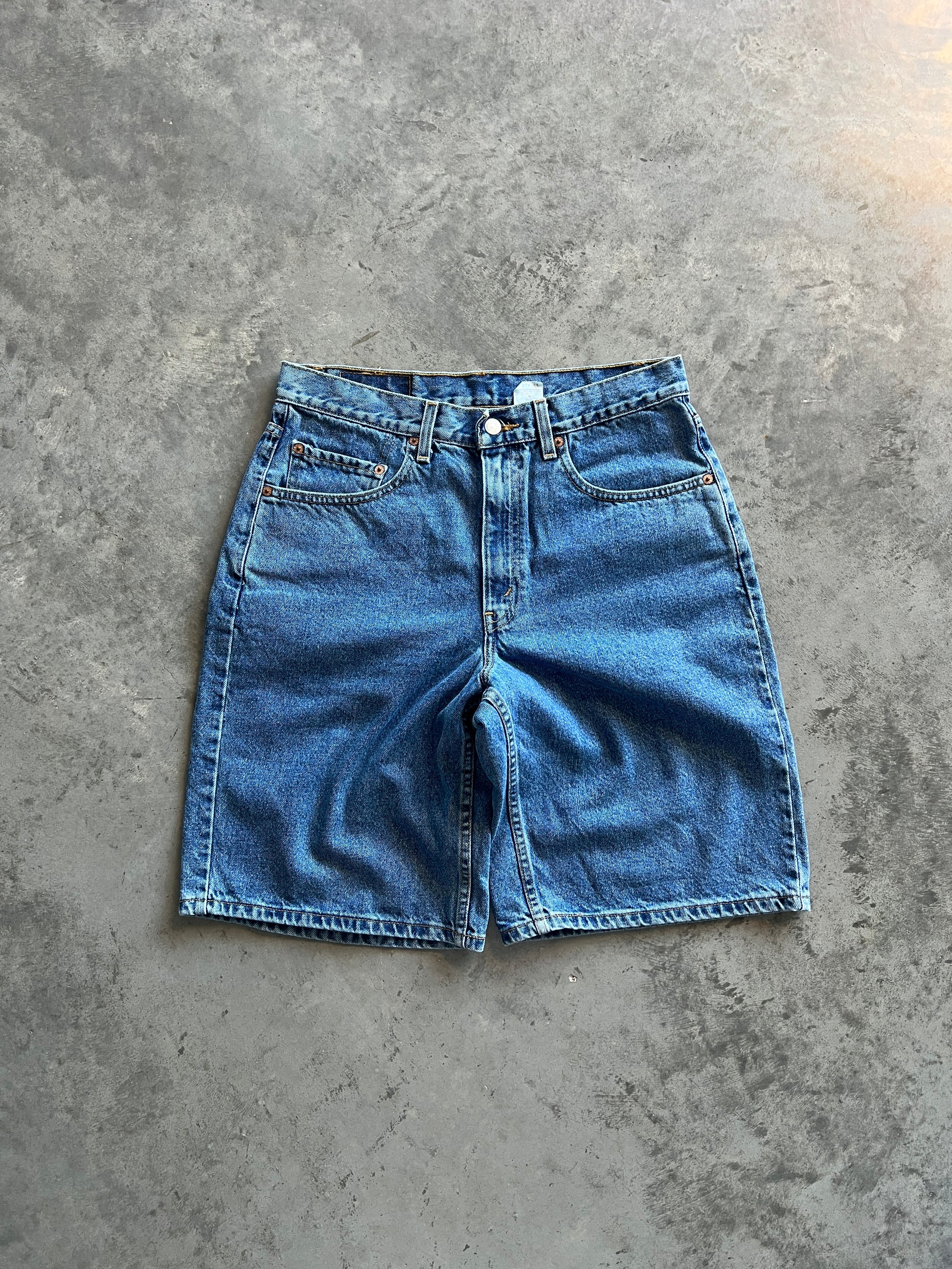 Vintage Levi 505 Dark Wash Shorts - 33