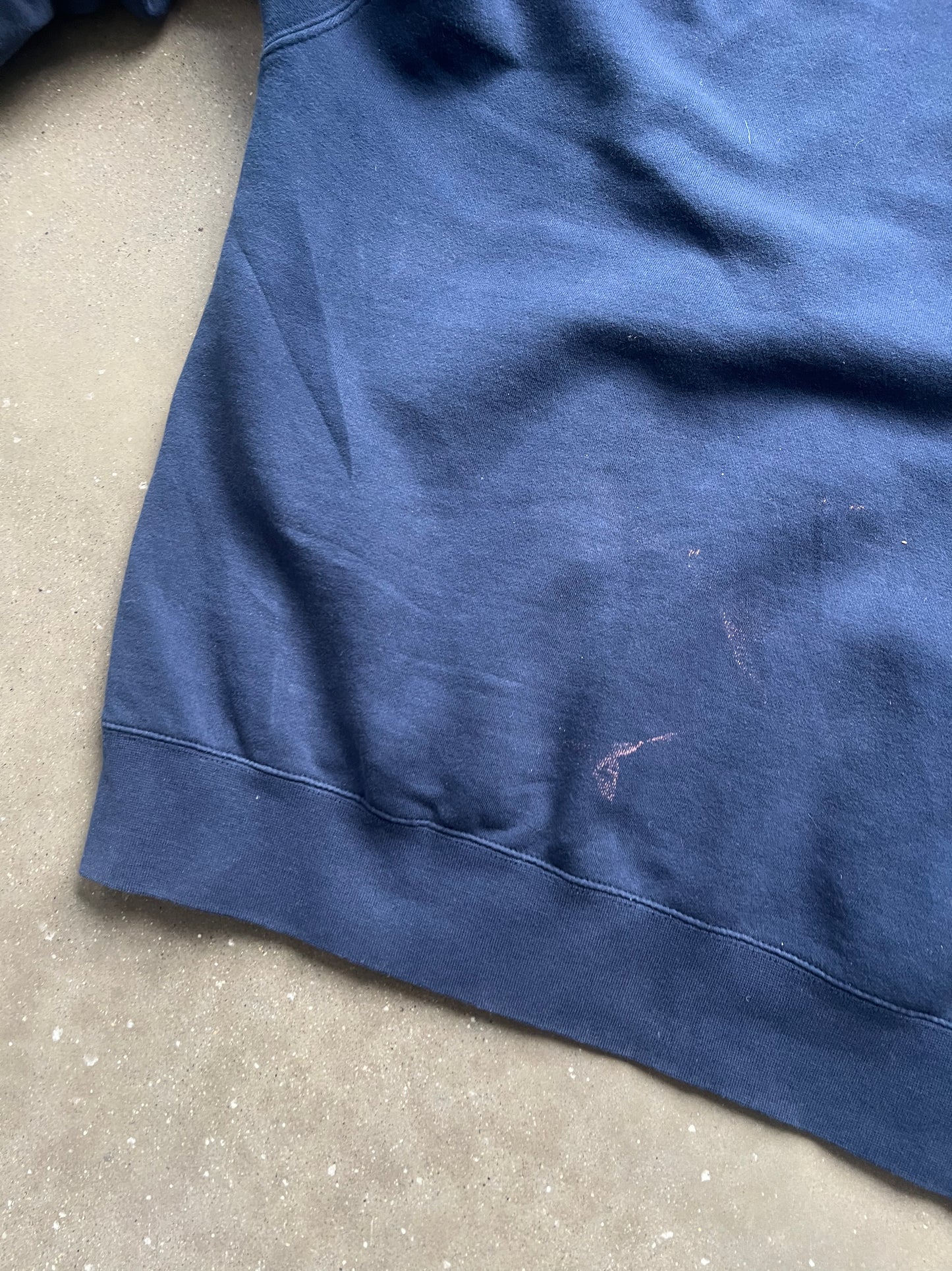 Vintage New York Yankee Spellout Hoodie - L