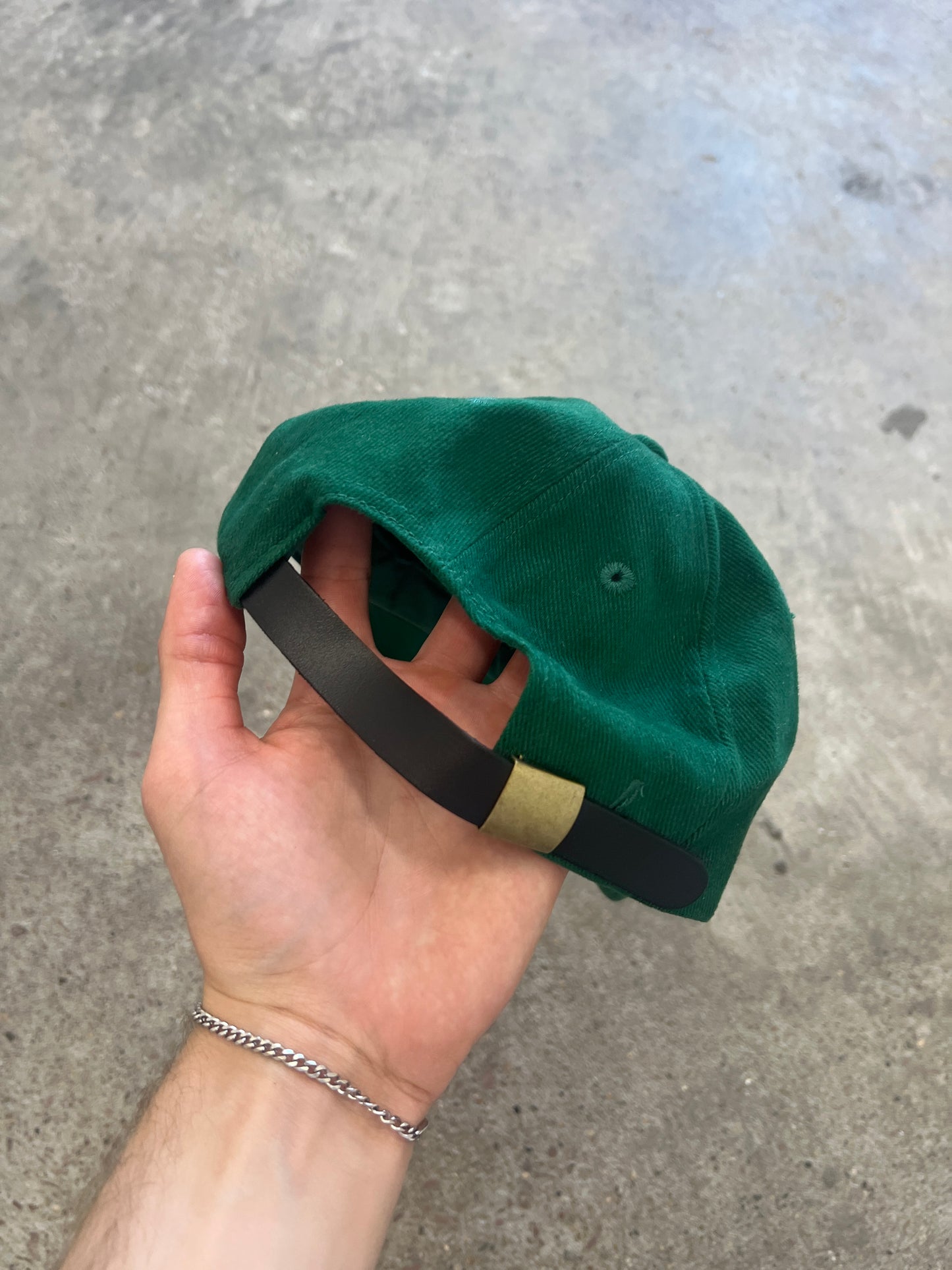 Vintage Green Heineken Adjustable Hat