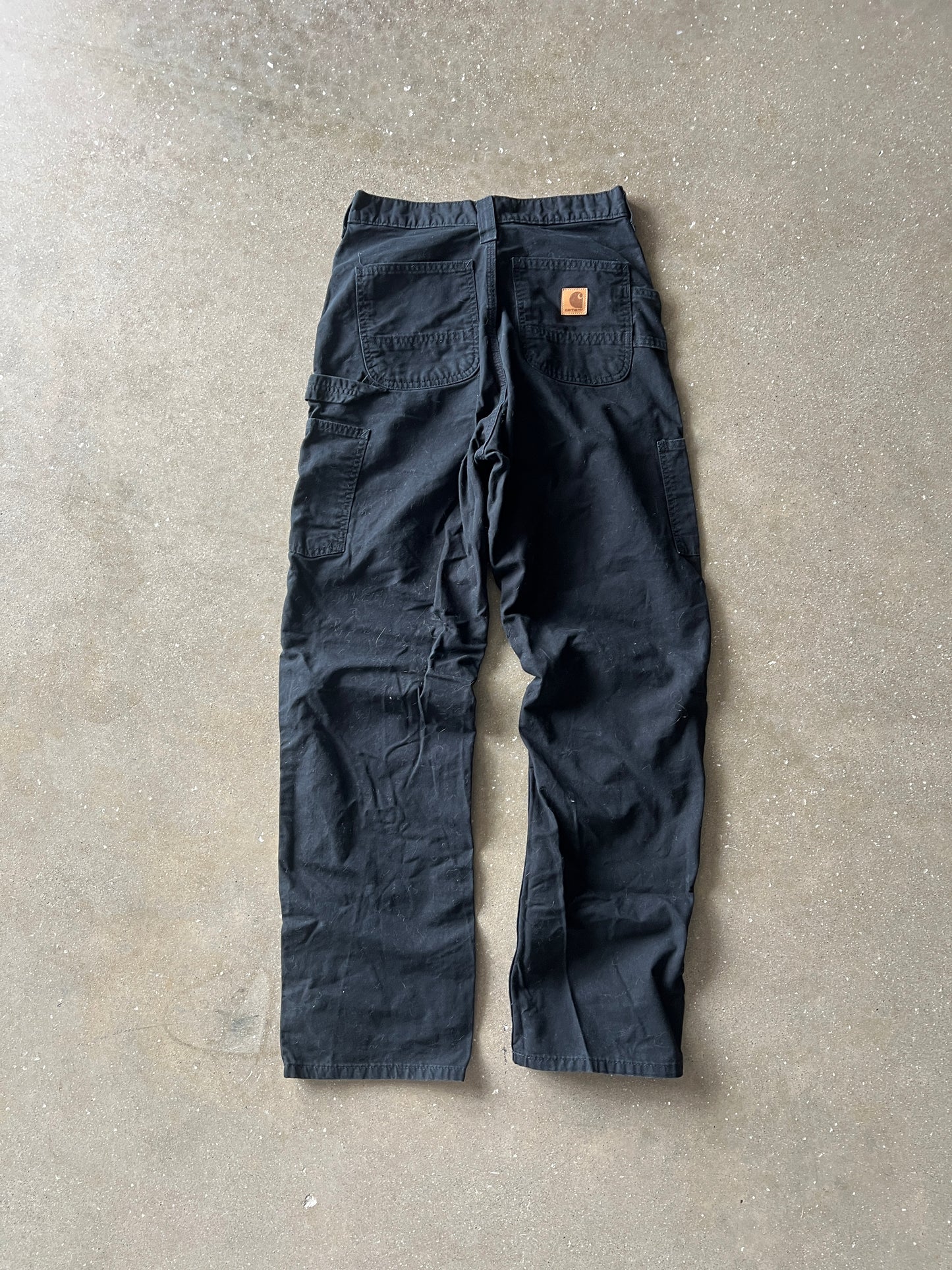 Vintage Faded Black Carhartt Cargo Pants - 30x32