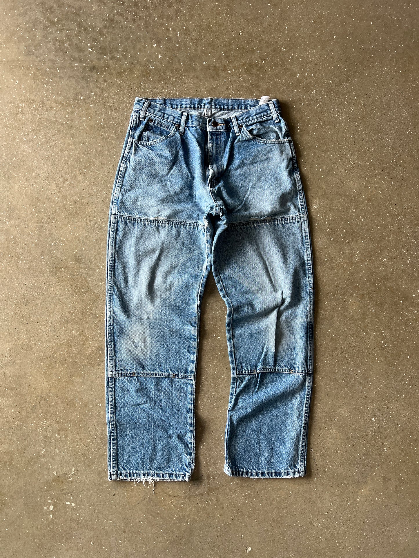 Vintage Blue Dickies Double Knee Carpenter Pants 33x32