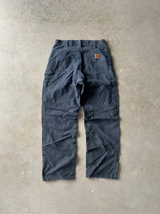 Vintage Black Carhartt Carpenter Pants - 34x32