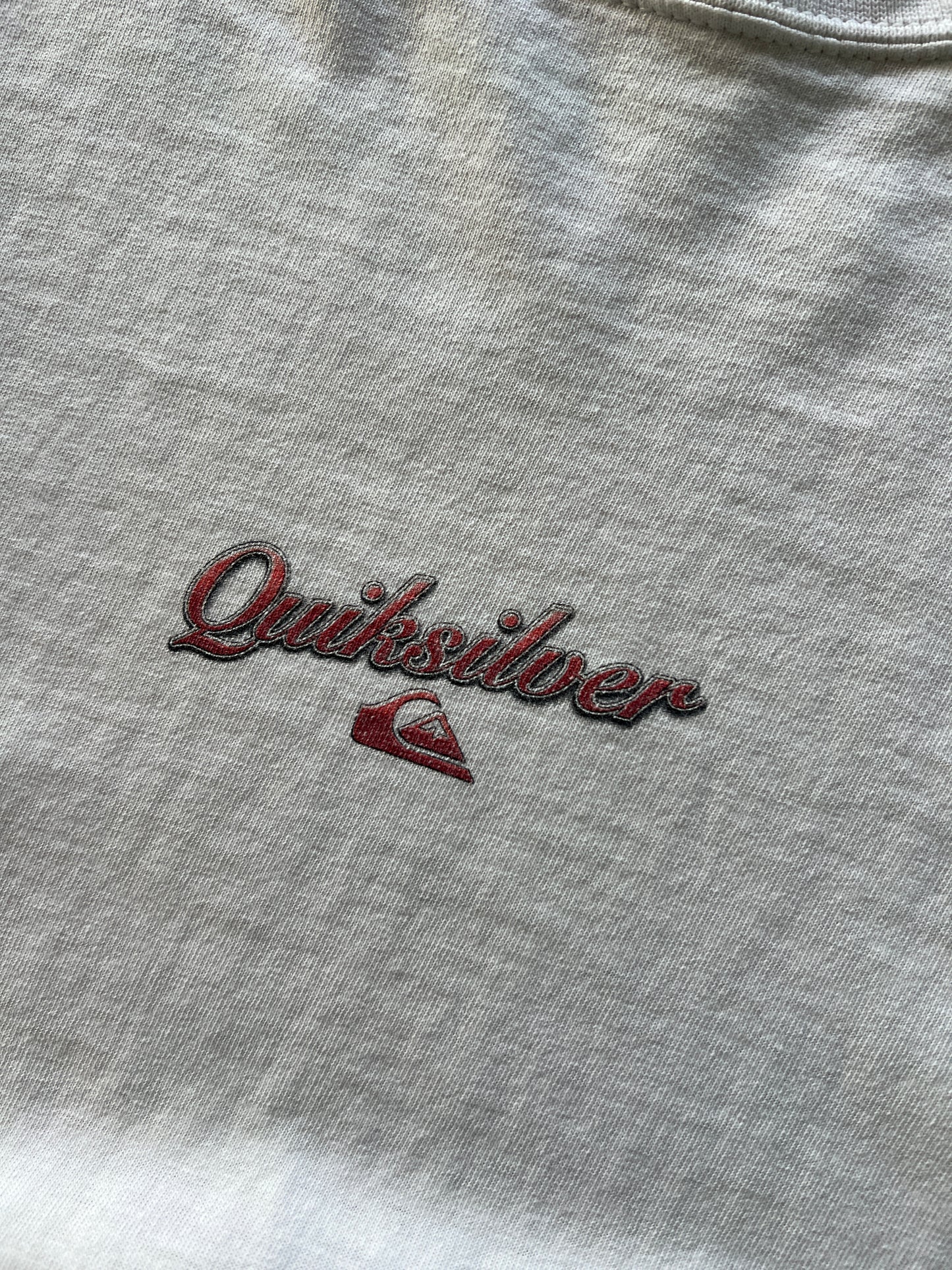 Vintage White Quicksilver Ocean Shirt - S