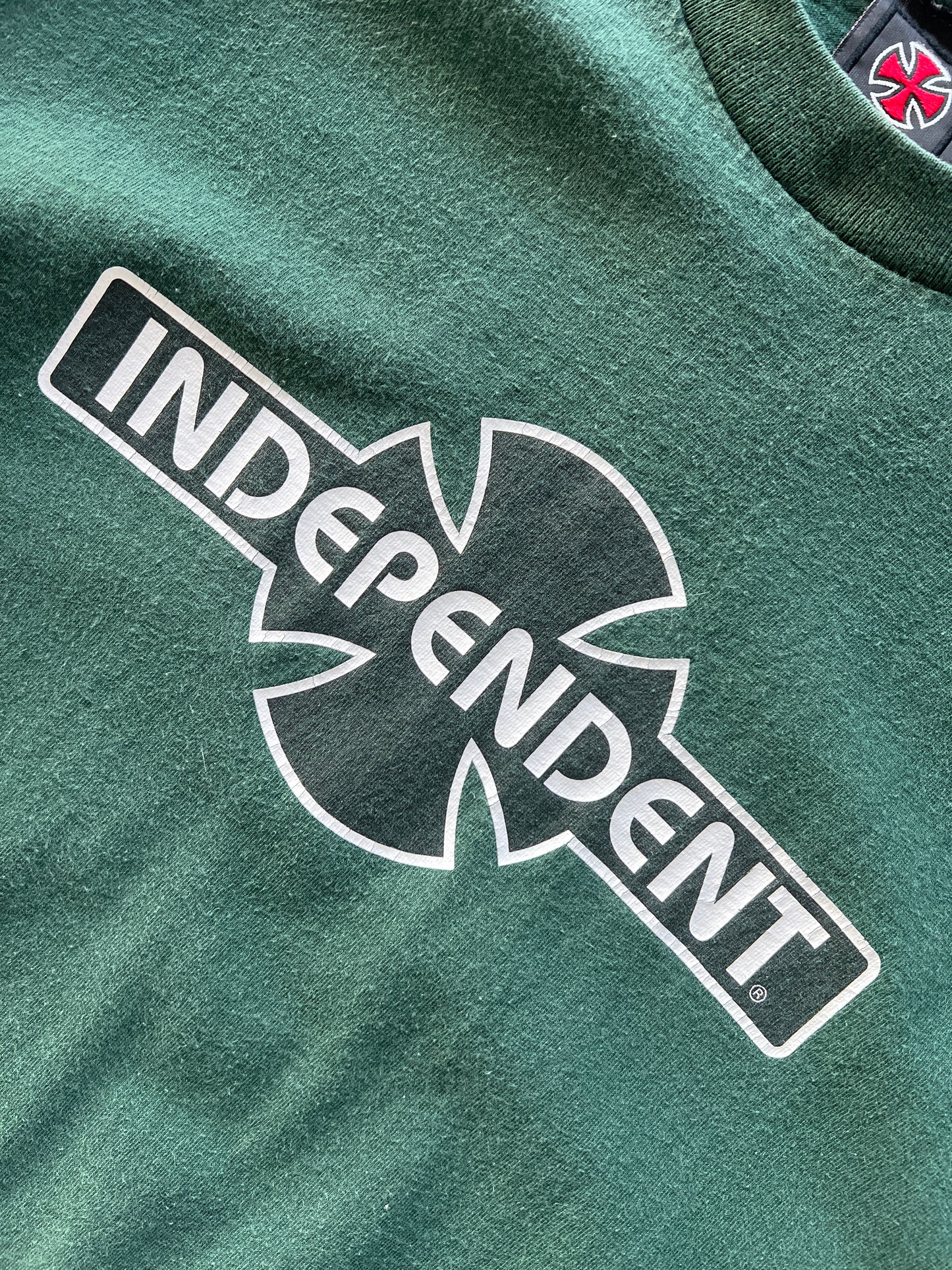 Vintage Forest Green Independent Shirt - M