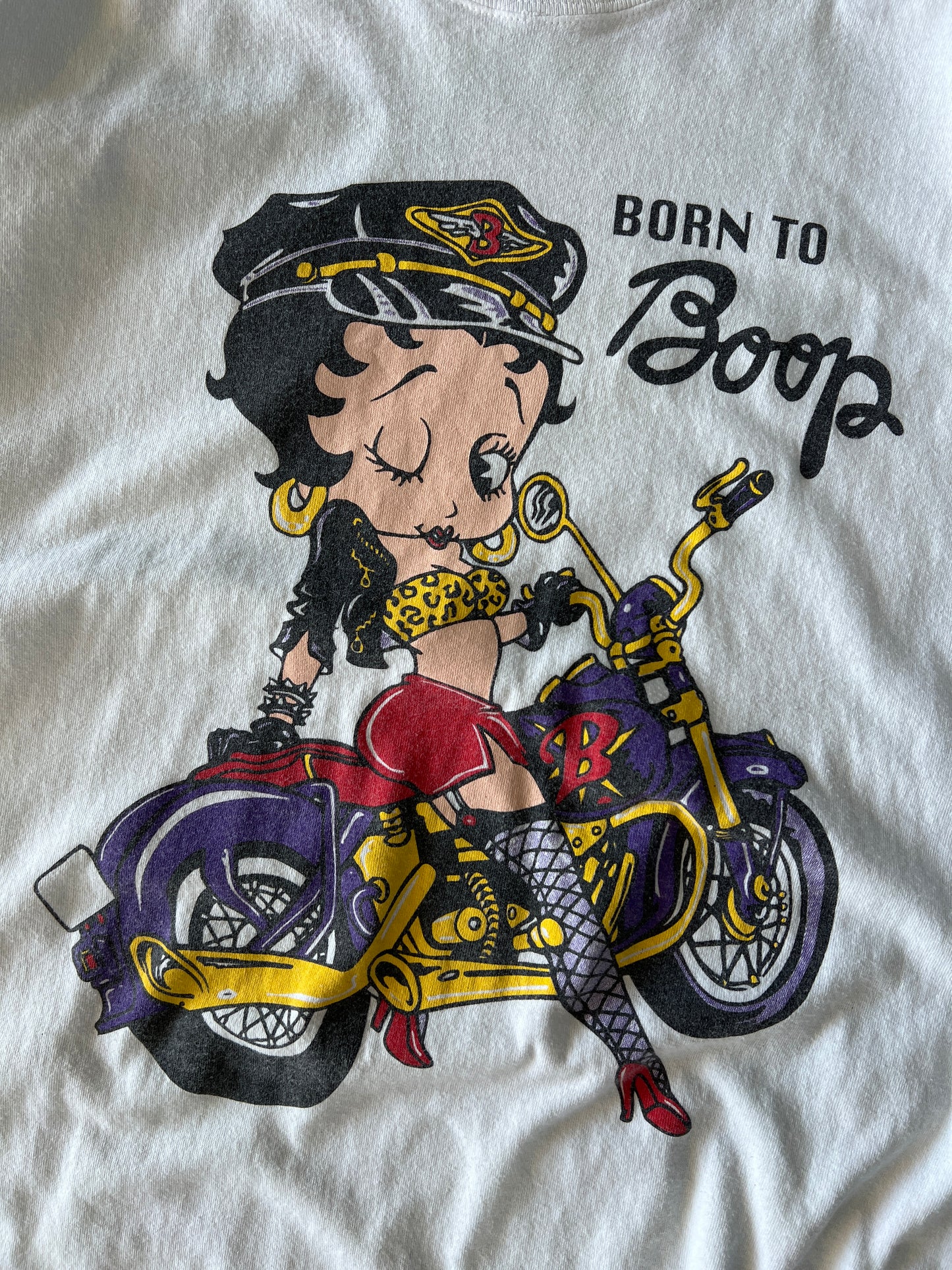 Vintage Purple Betty Boop Shirt - M