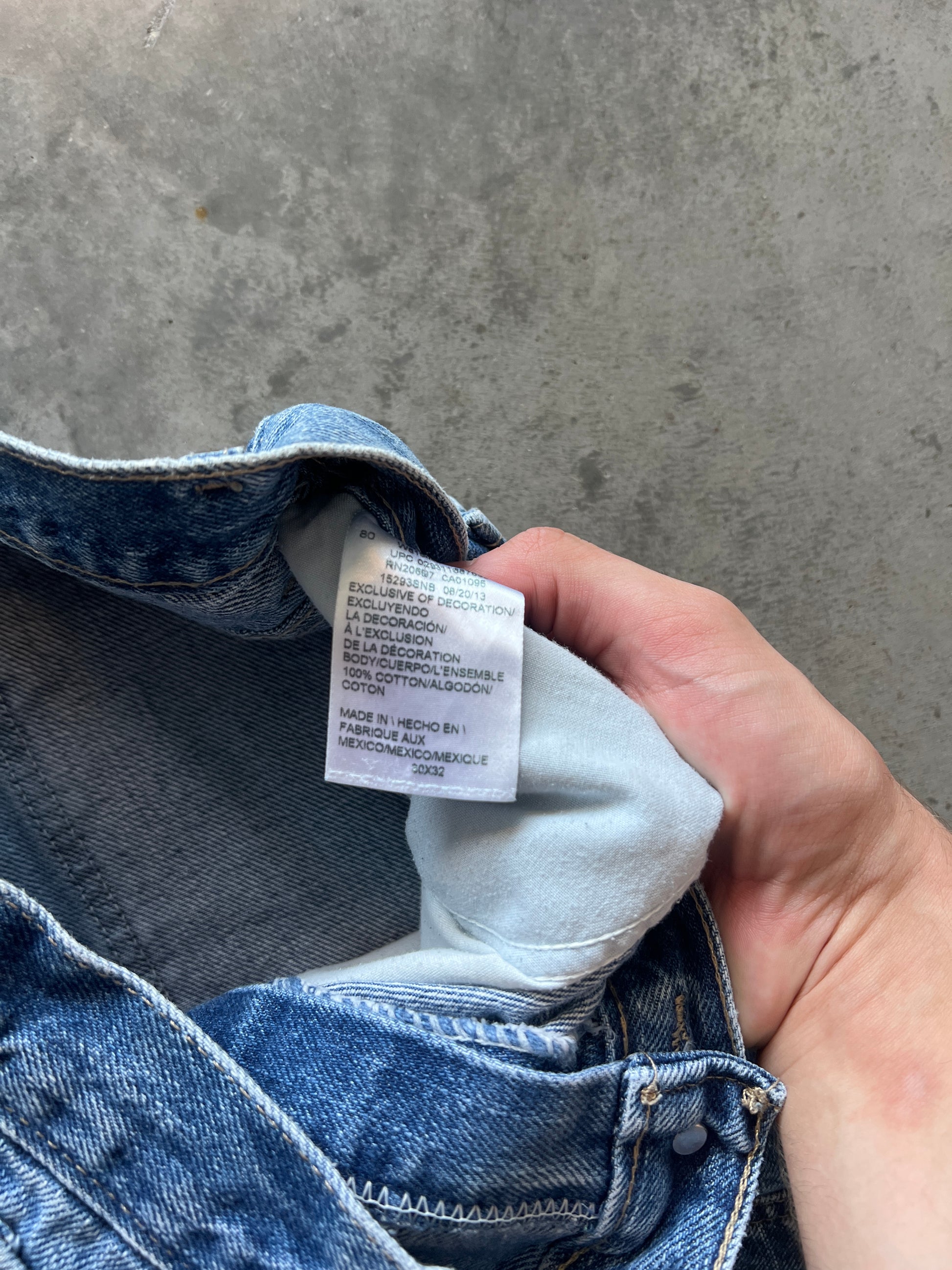 Vintage Blue Dickie Double Knee Pants - 30x32